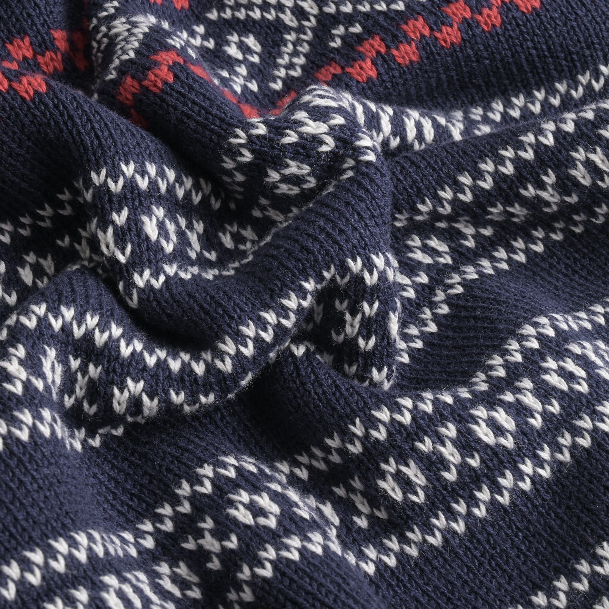 Turtleneck Jacquard Knitted Sweater