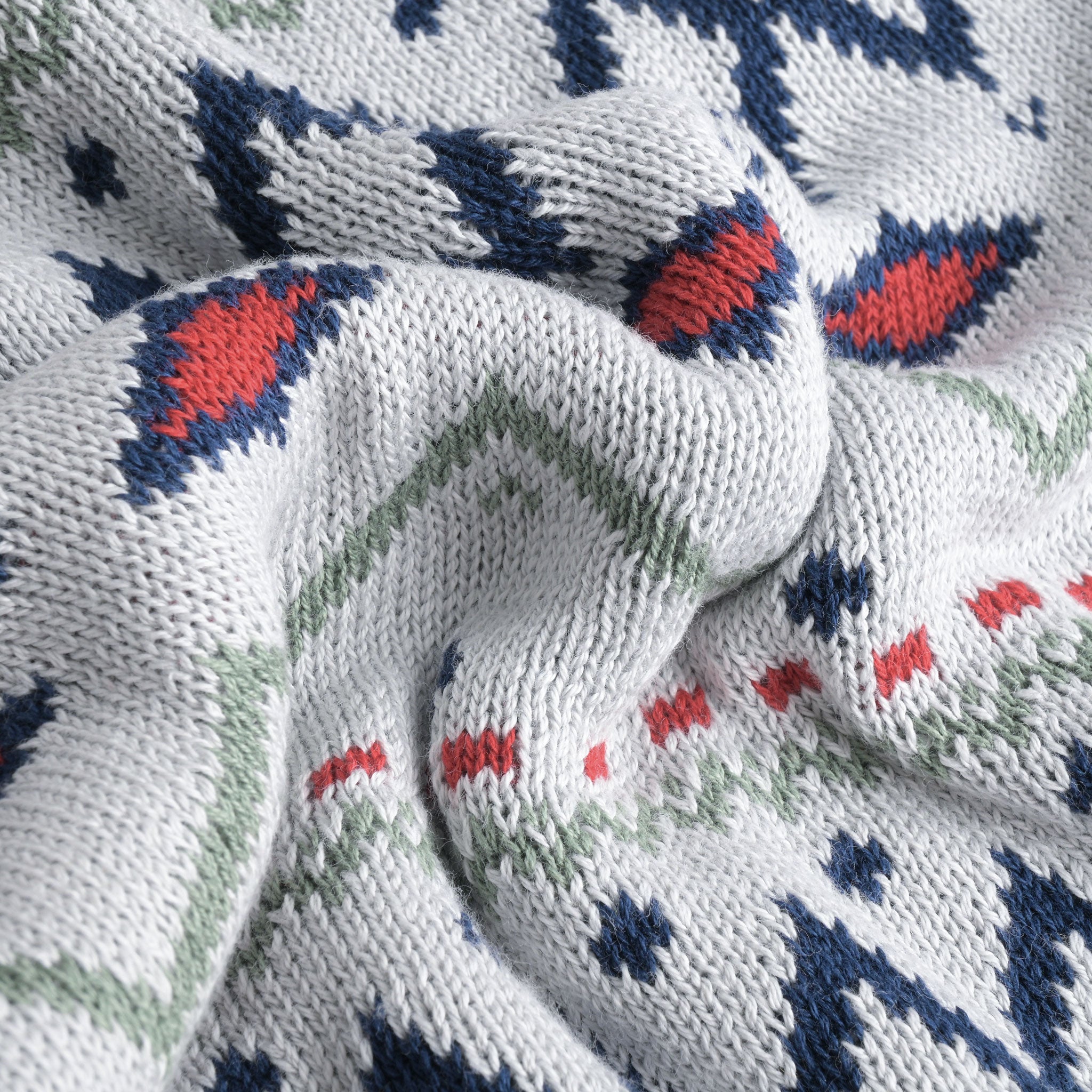 Jacquard Multi Colored Sweater