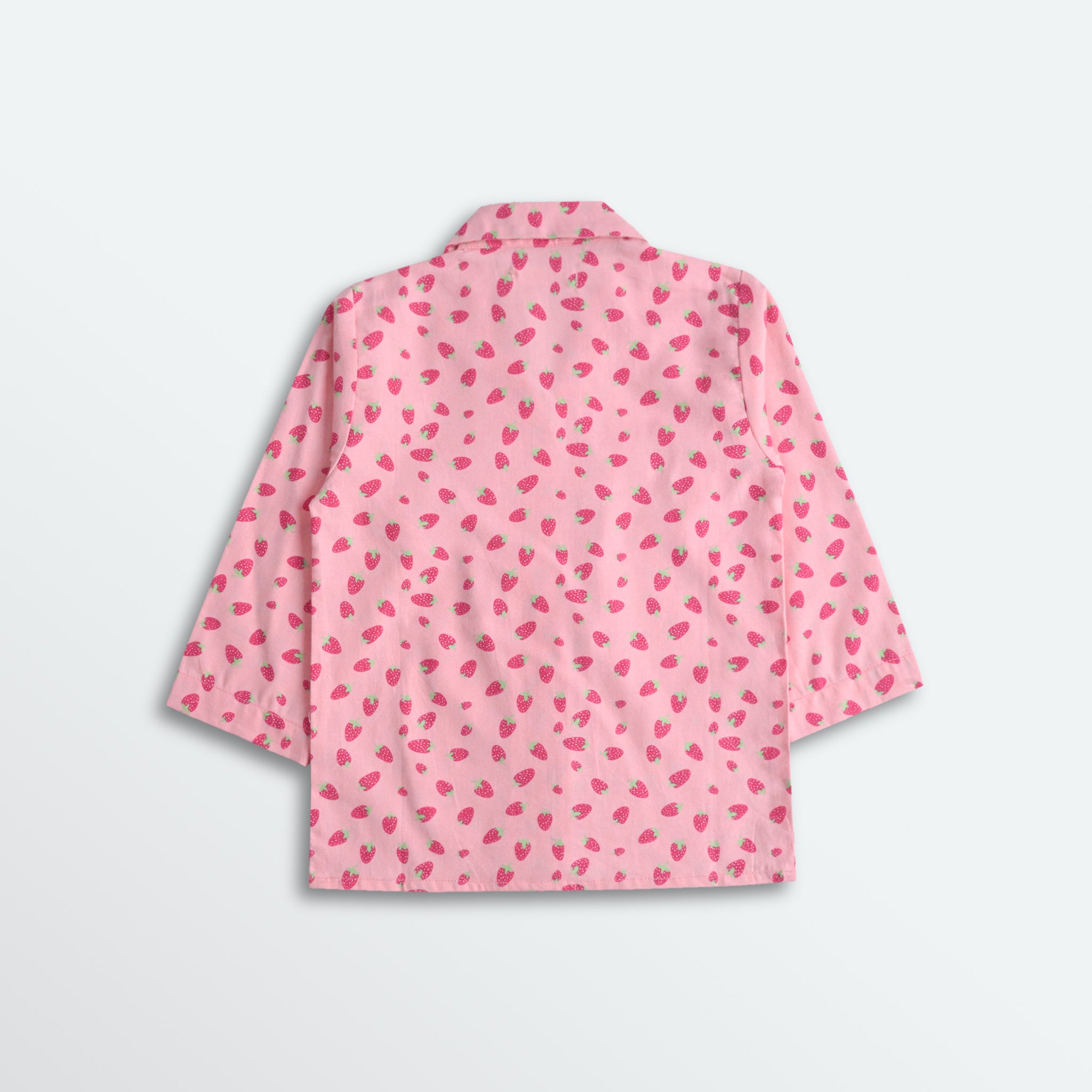 Strawberries Love Flannel Pajamas