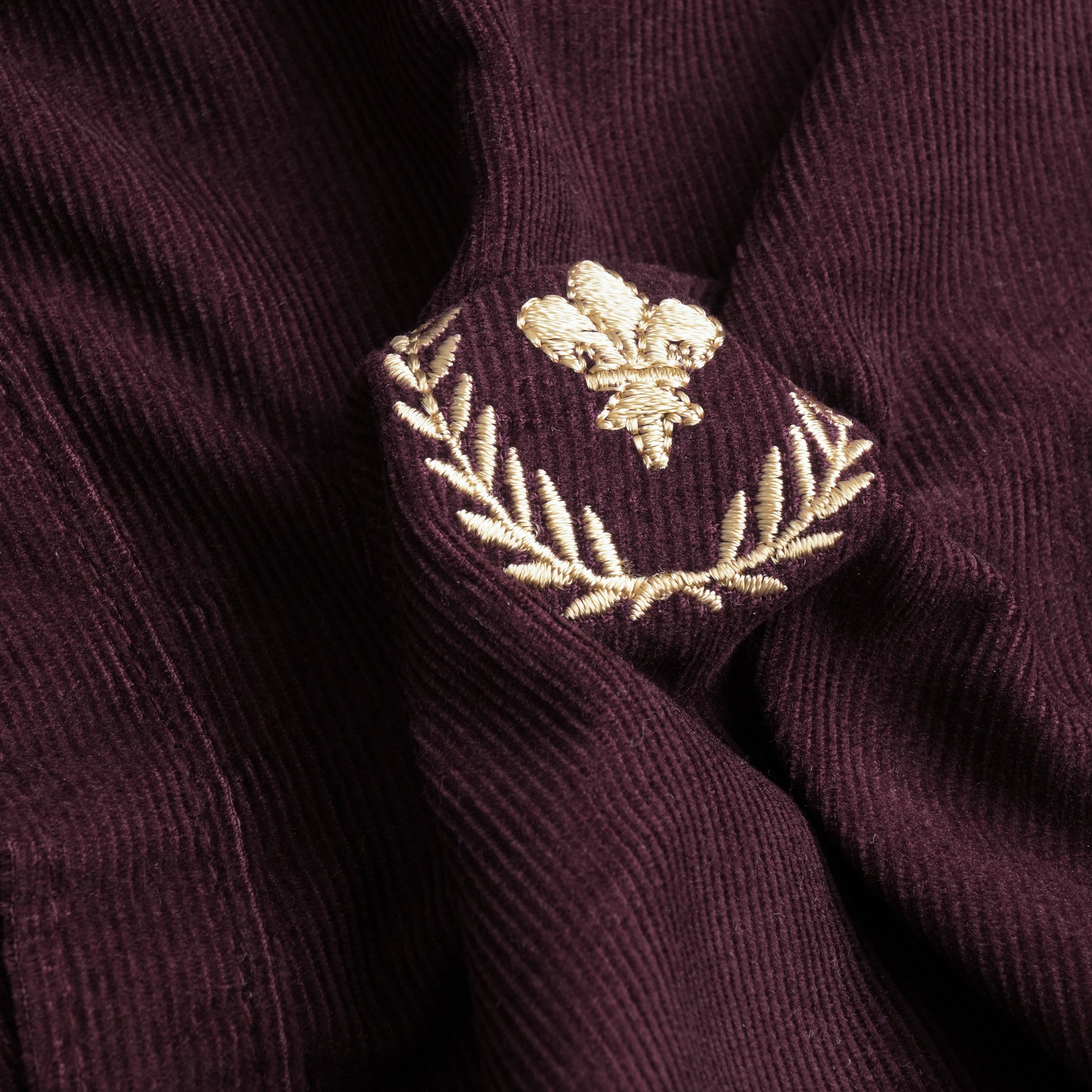 Burgundy Corduroy Shirt