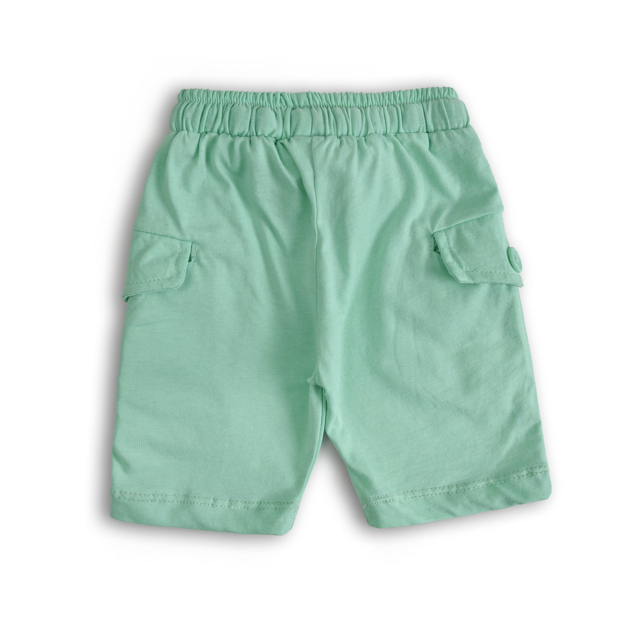 Sea Green Knitted Shorts