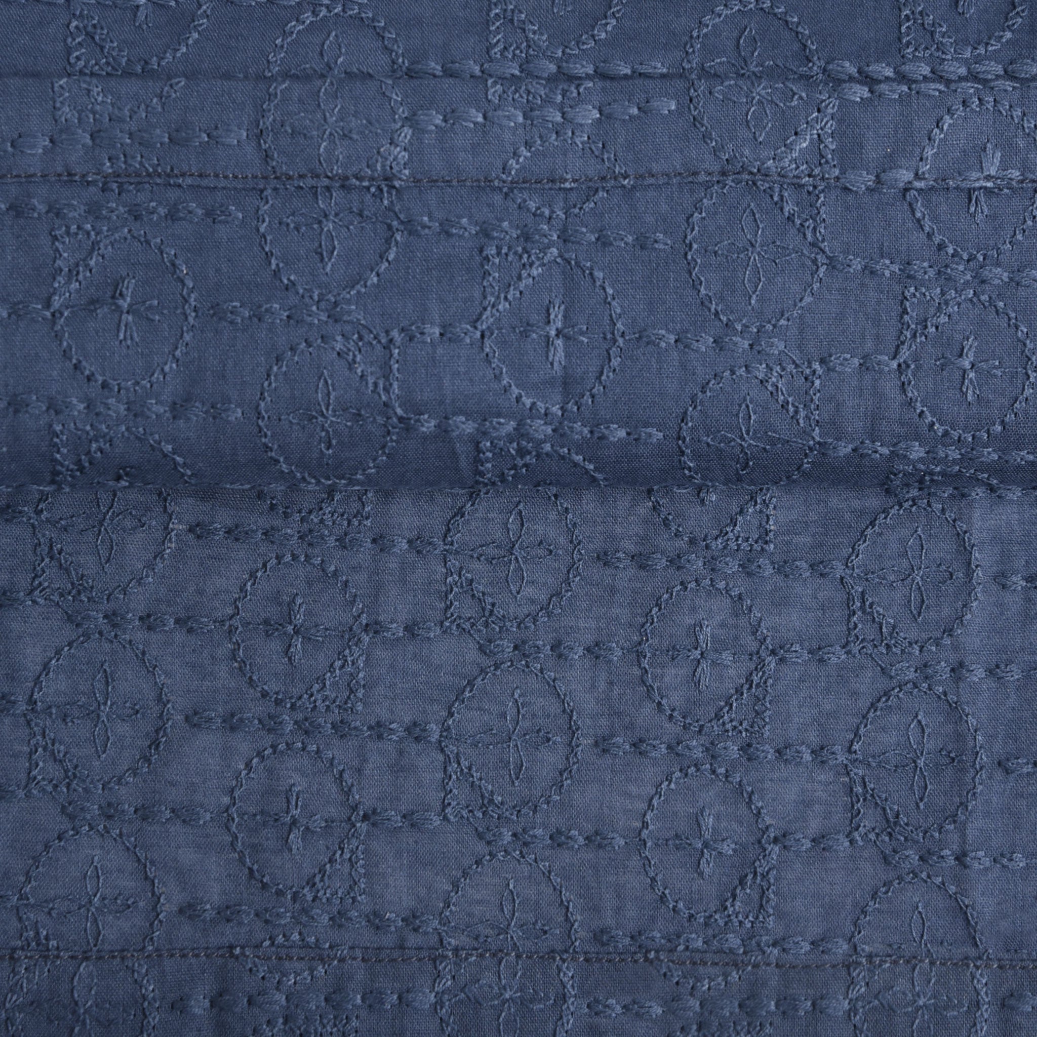 Blue Embroidered Kurta