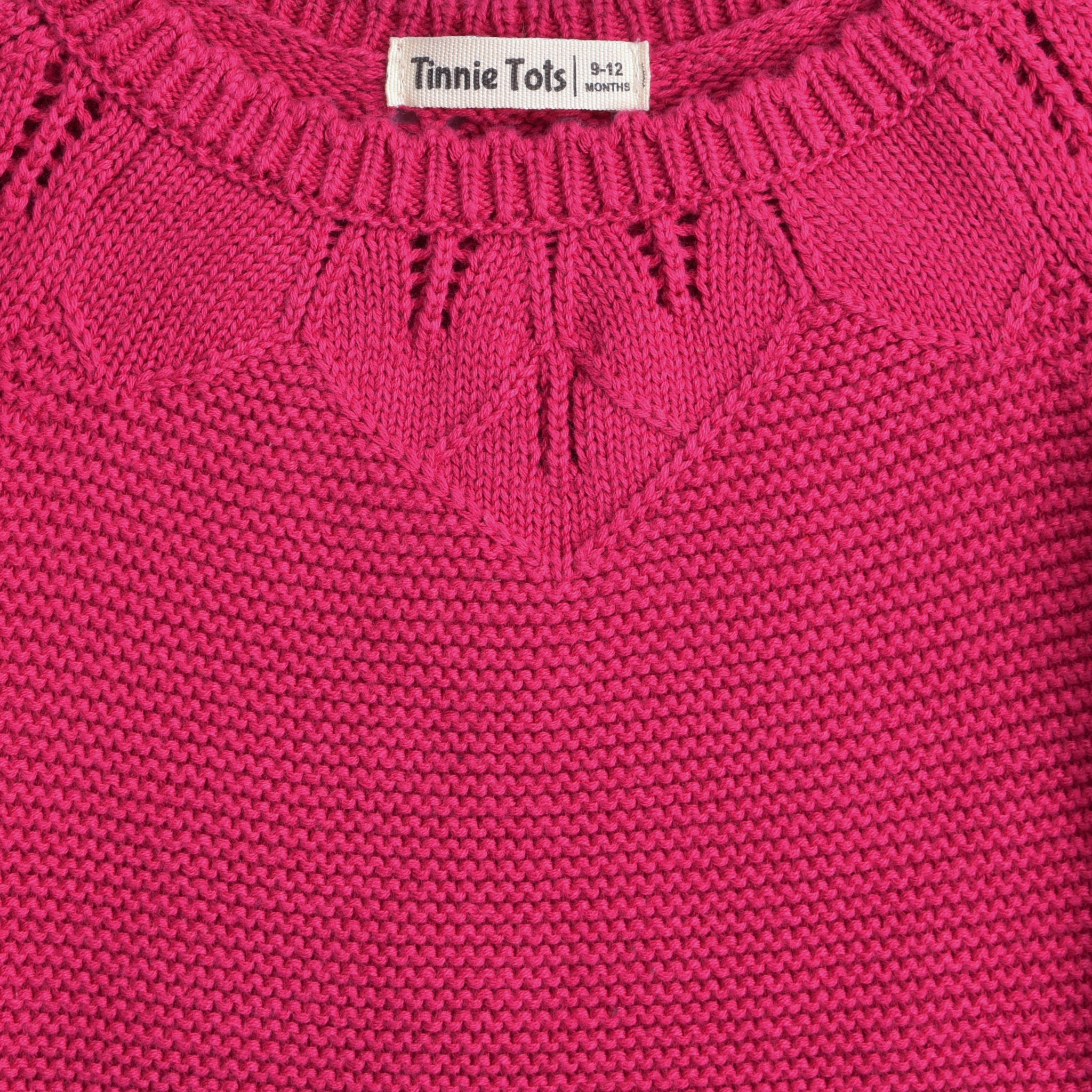 Hot Pink Knitted Sweater