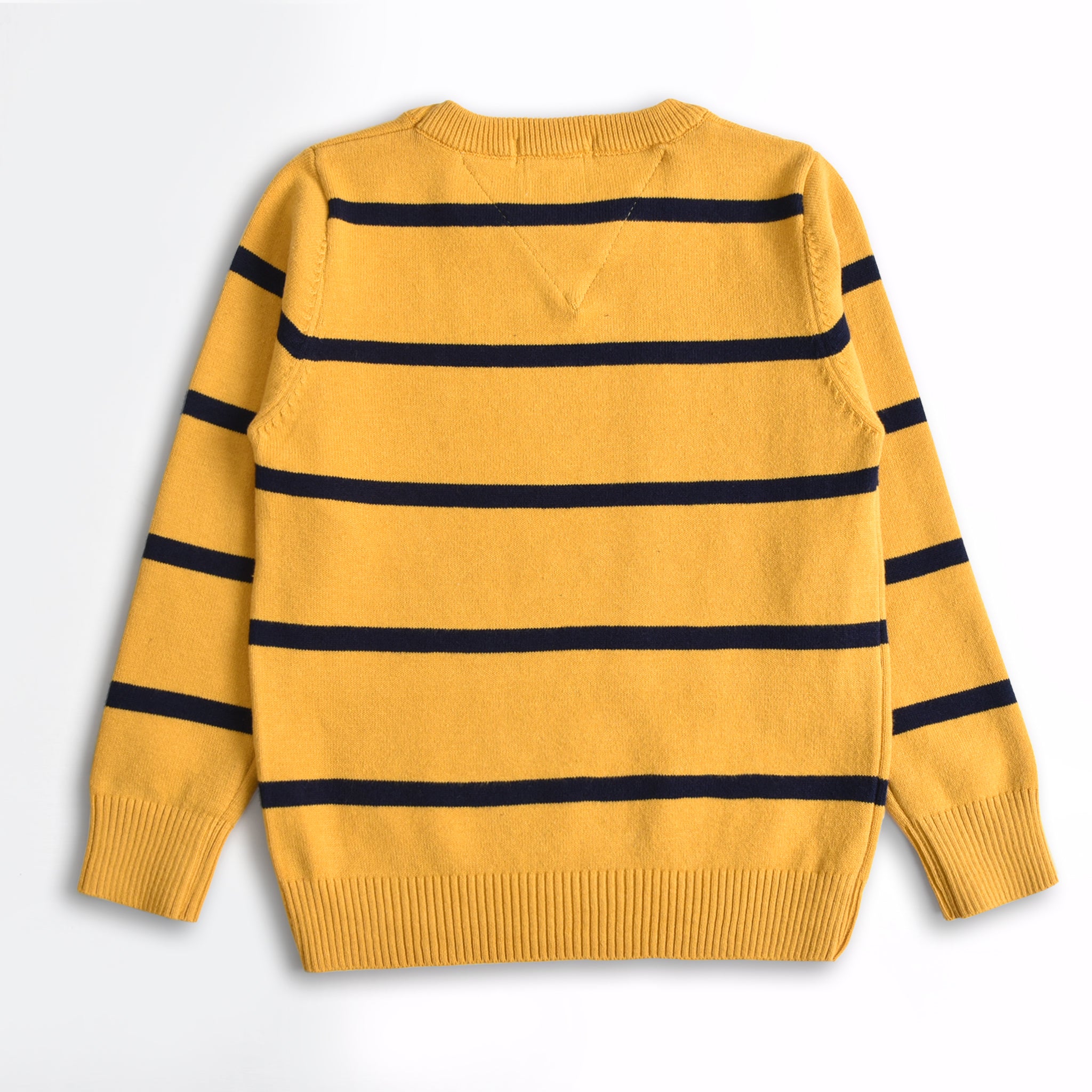 Mustard Striped Sweater