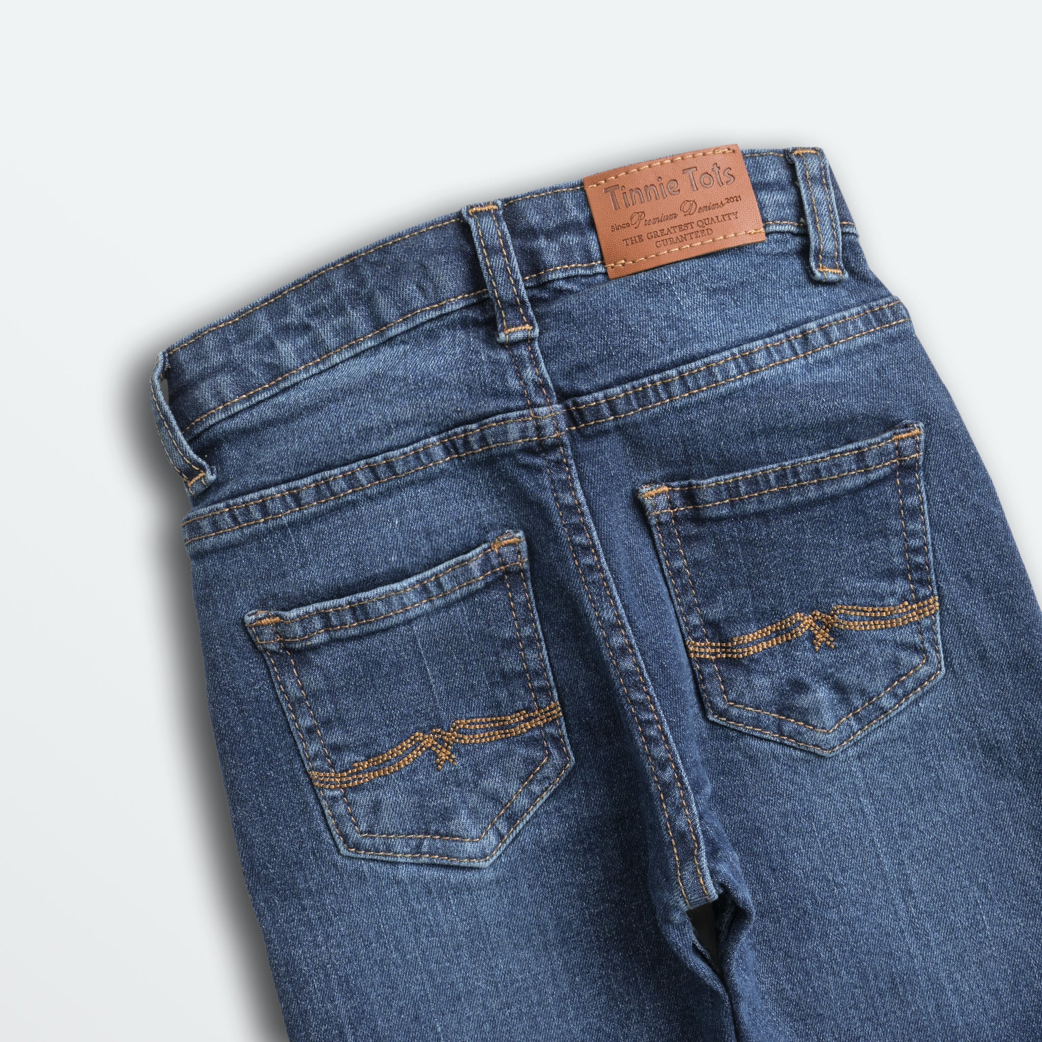 Mid Blue Boys Jeans
