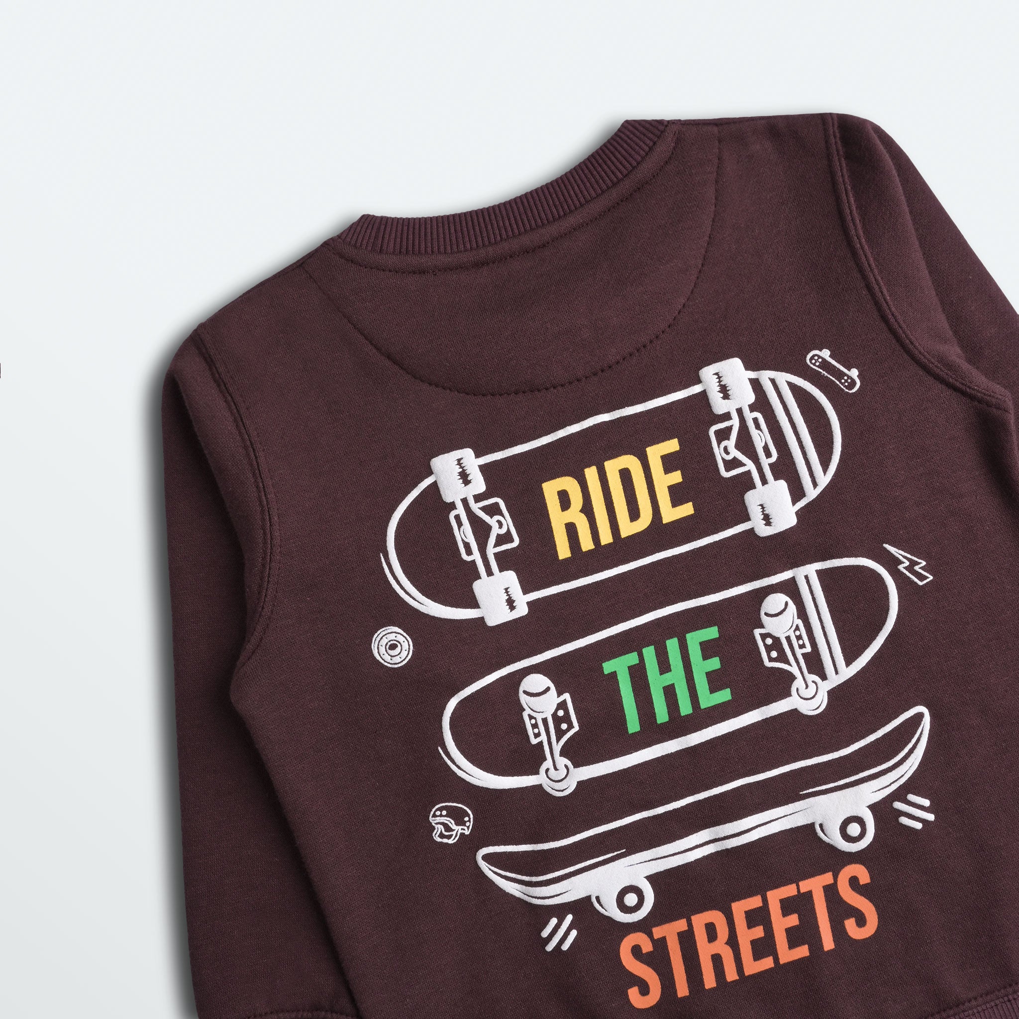 Skateboarding Fleece Sweatshirt