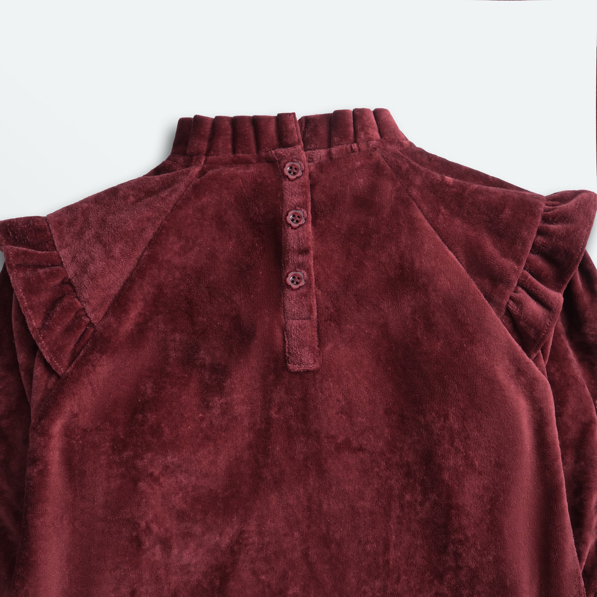 Velvet Embroidered Dress