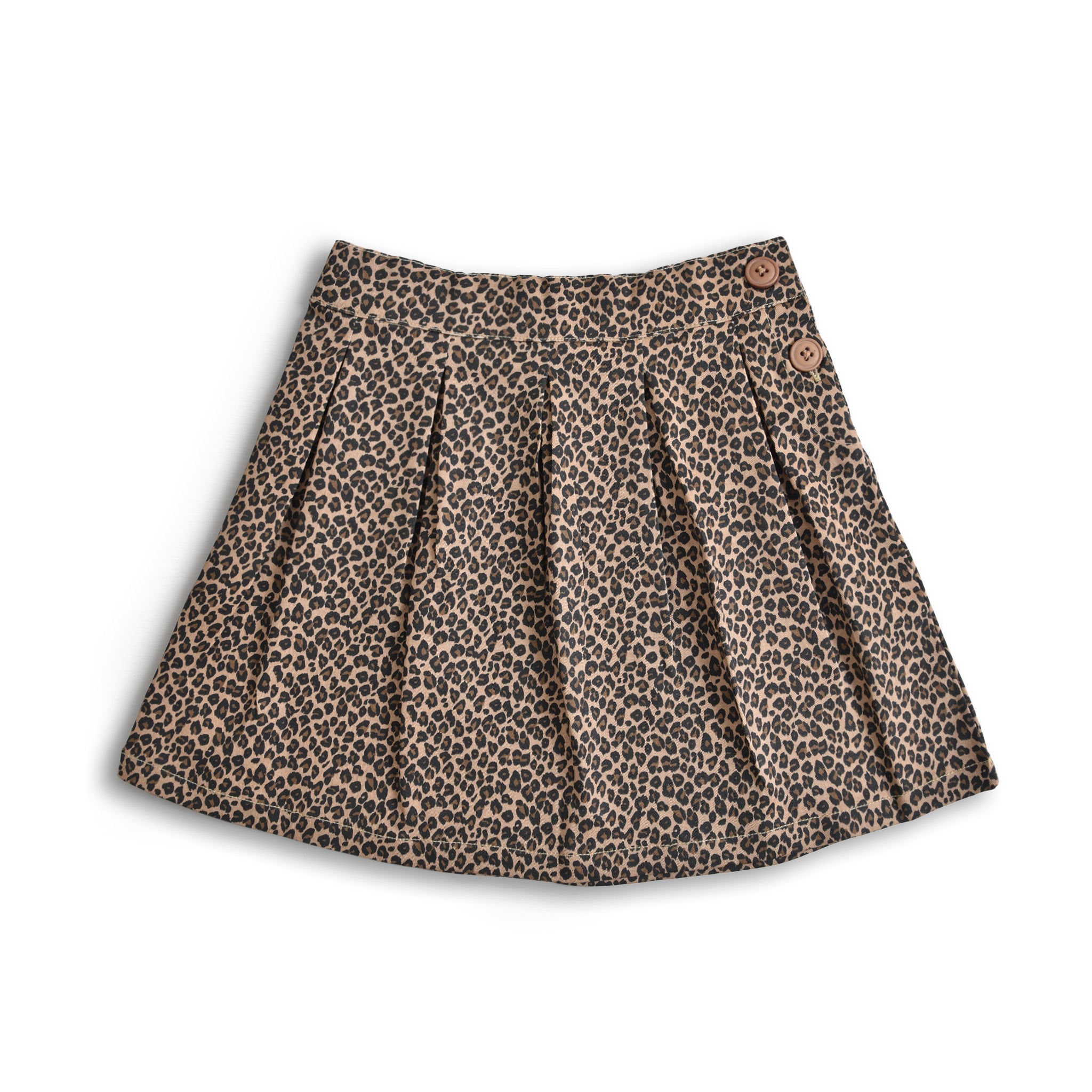 Leopard Skirt 2Pc Set