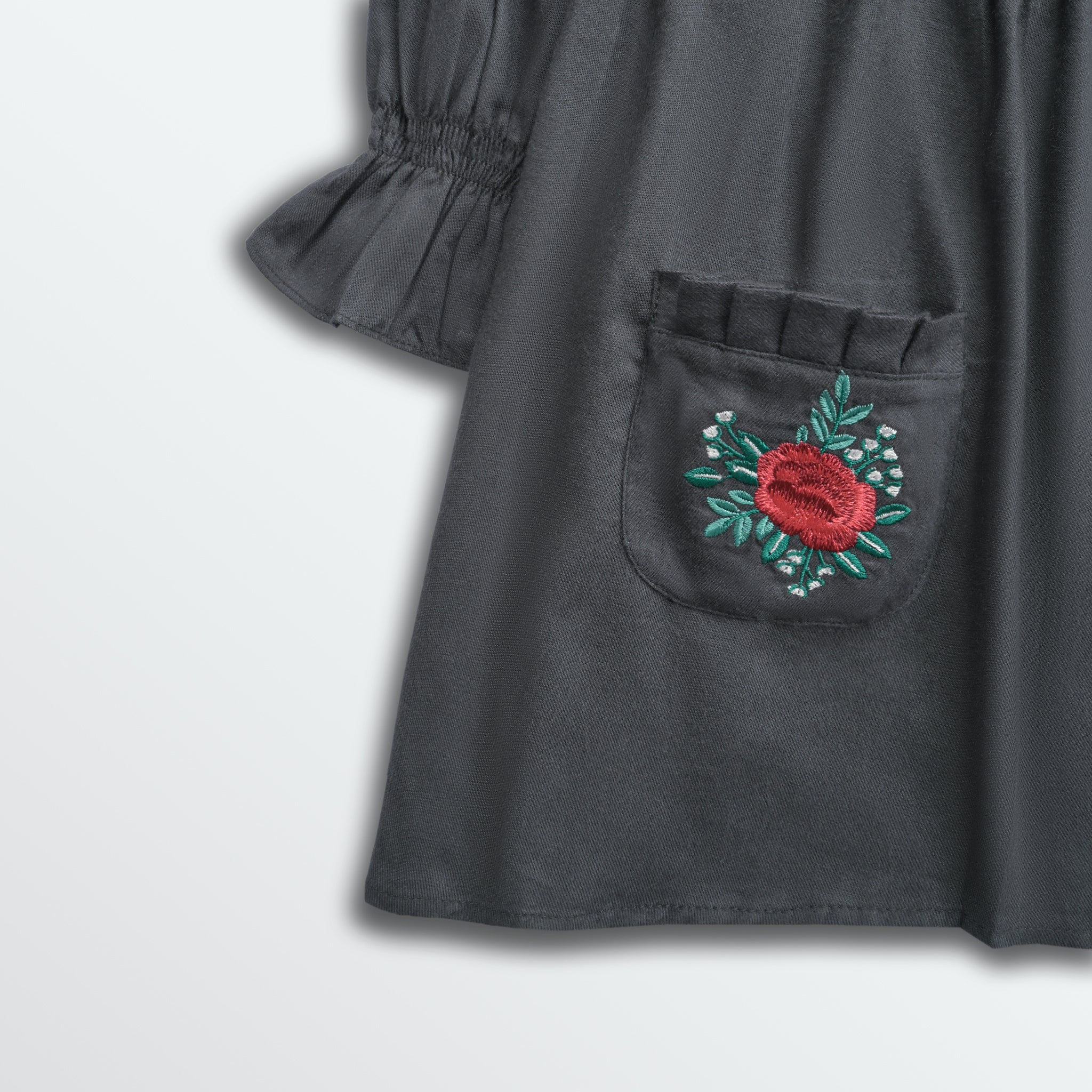 Isabella Smocking Embroidered Dress
