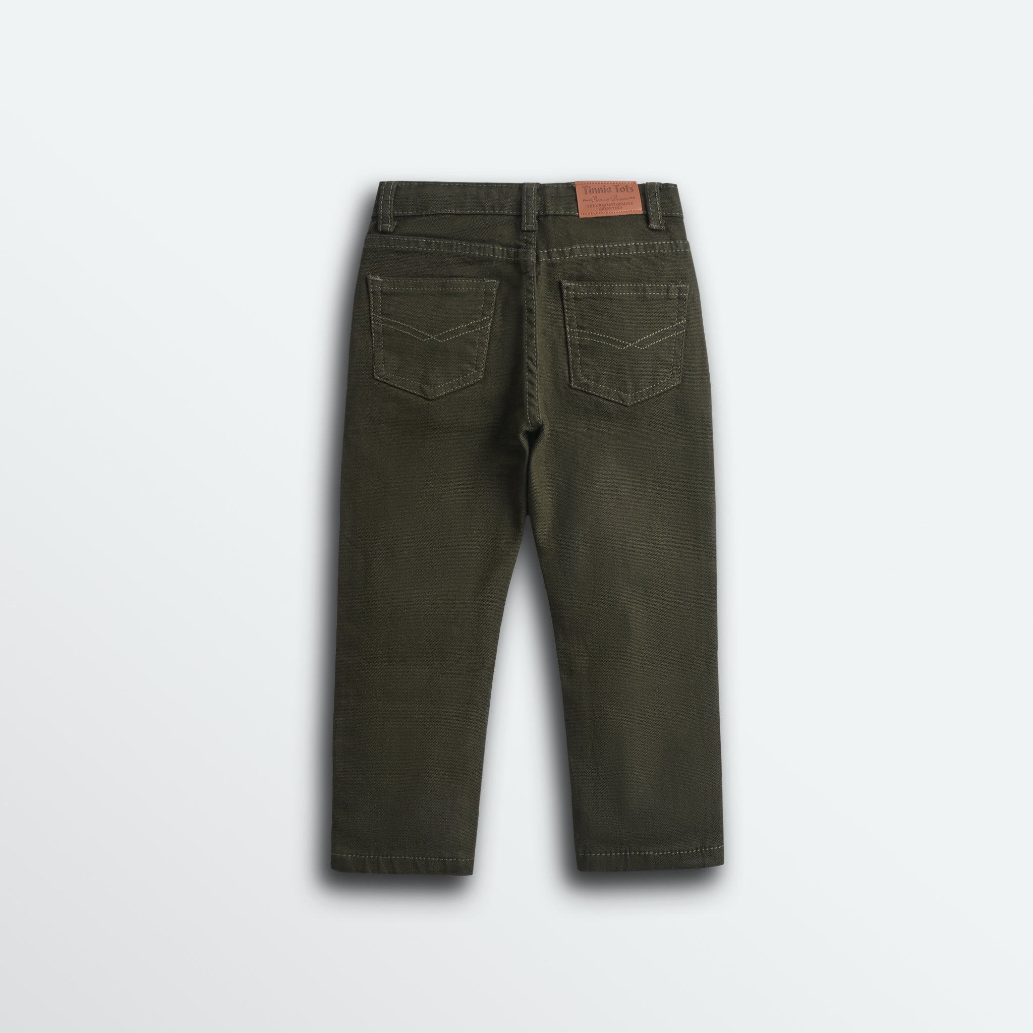 Olive Canvas Jeans