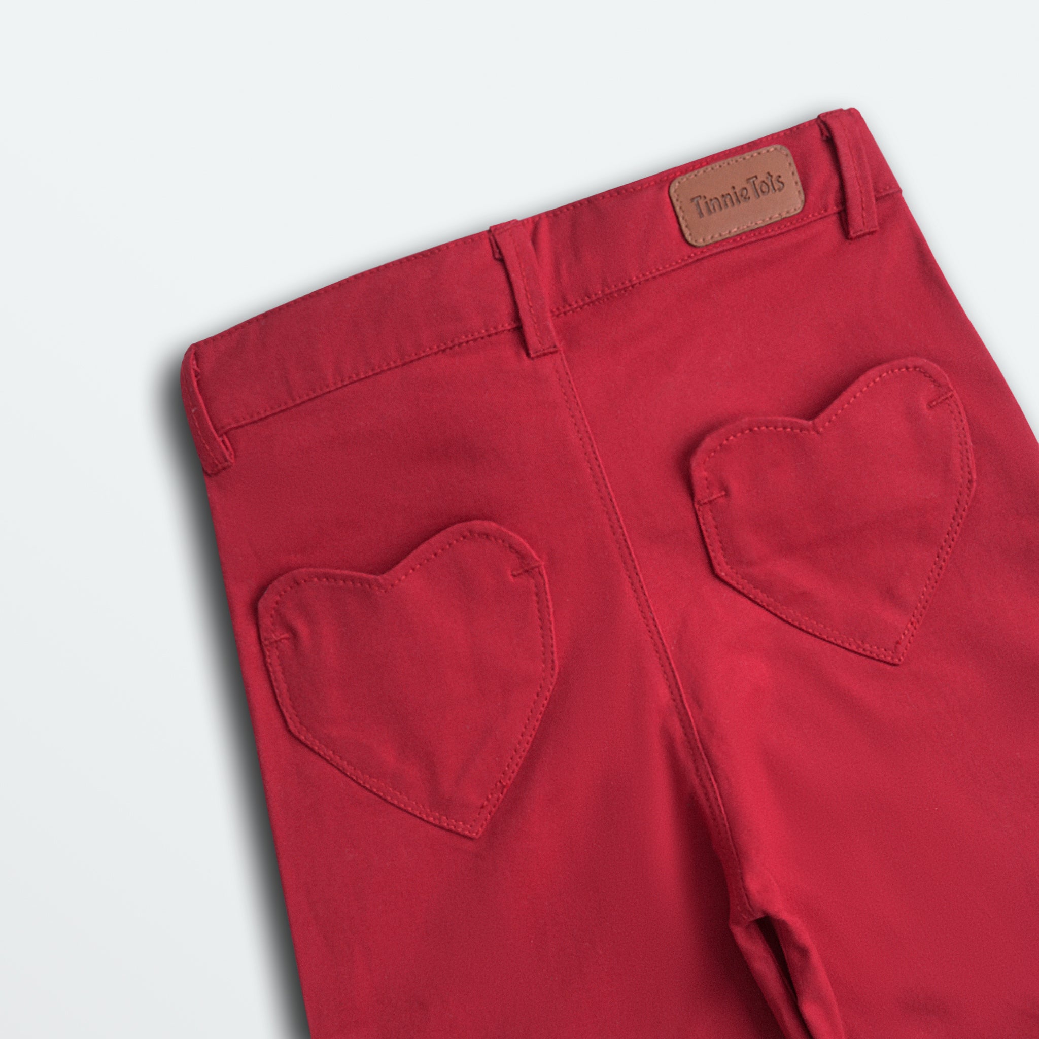 Scarlet Red Wide Leg Pants