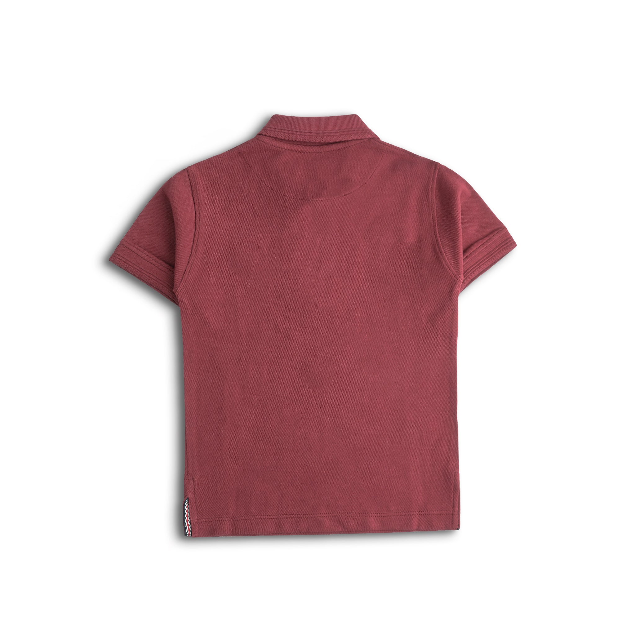 Maroon Palm Trees Polo Shirt