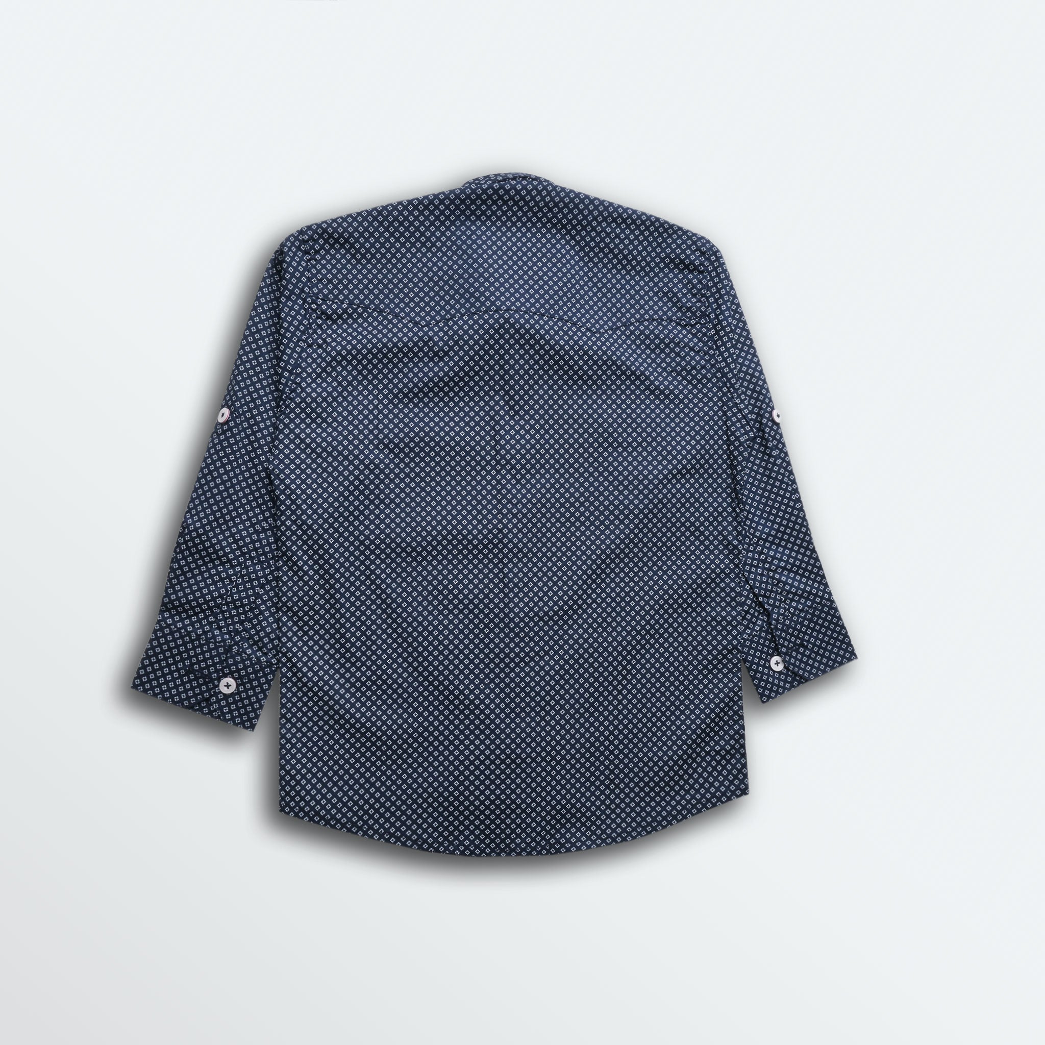 Navy Blue Full Sleeves Shirt
