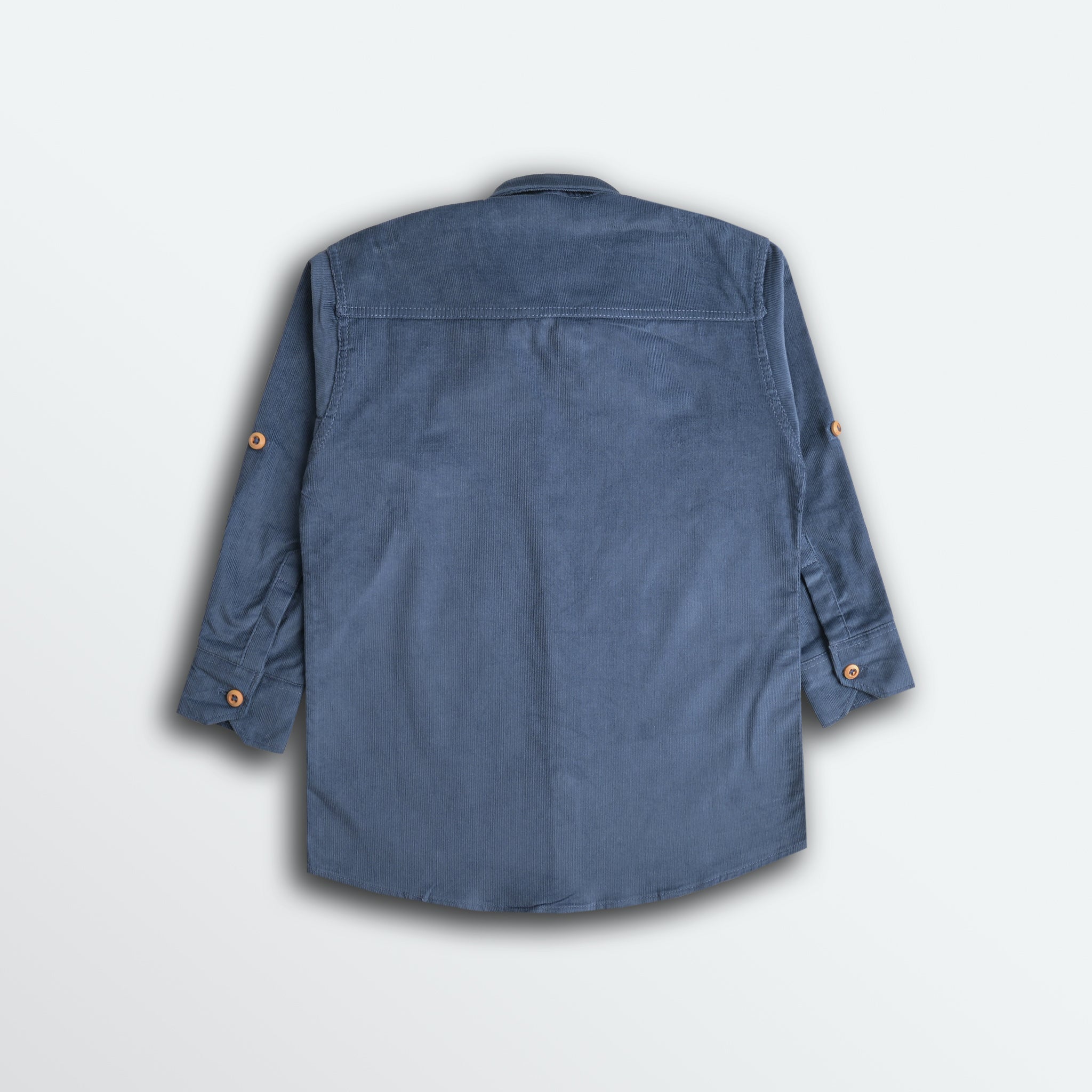 Mid Blue Corduroy Shirt