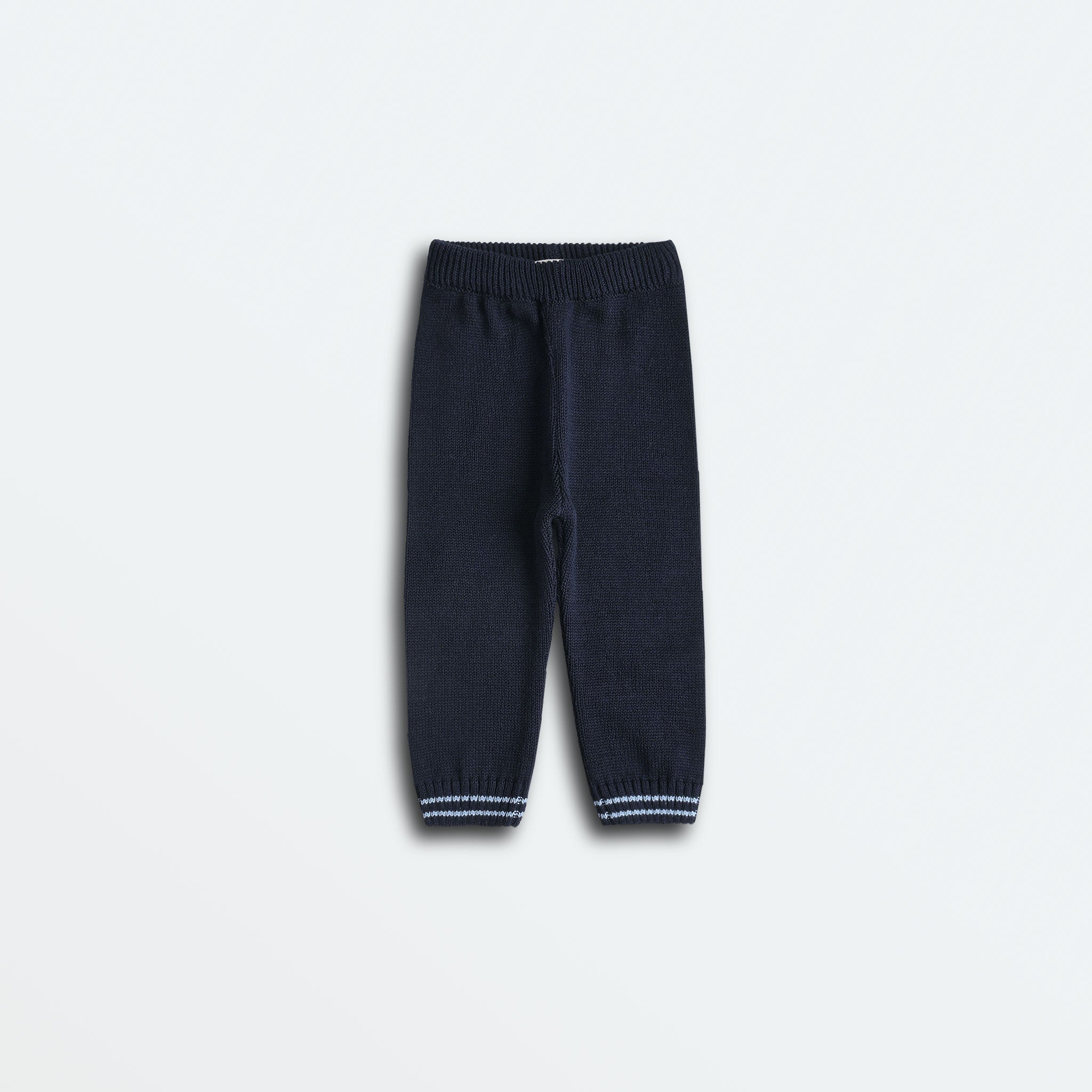 Blue Knitted Sweater Set (2pc)