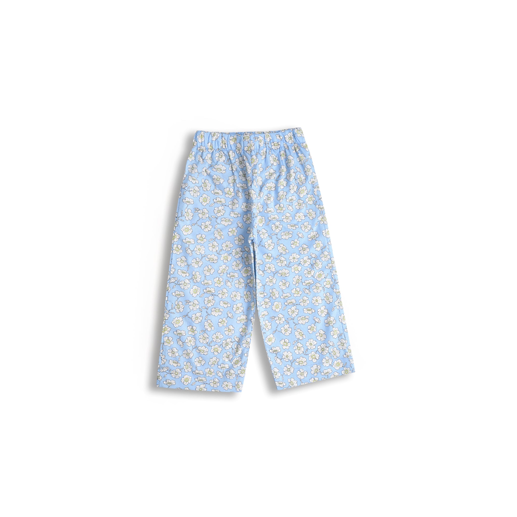 Ice Blue Floral Co-ord Set (2pc)