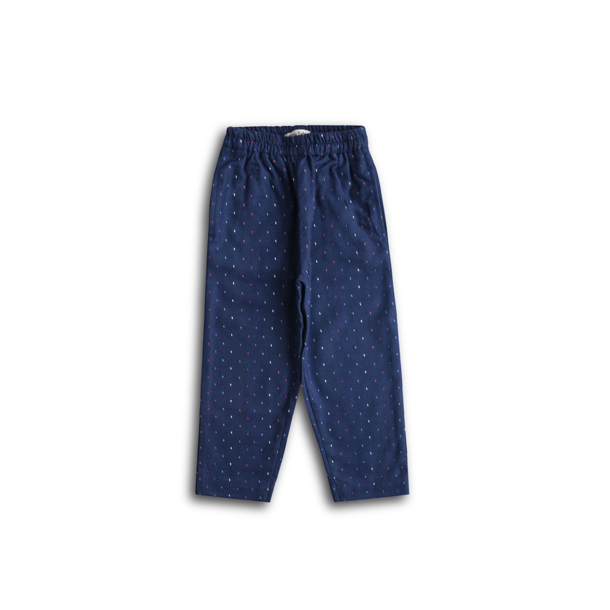 Navy Flannel Pajamas