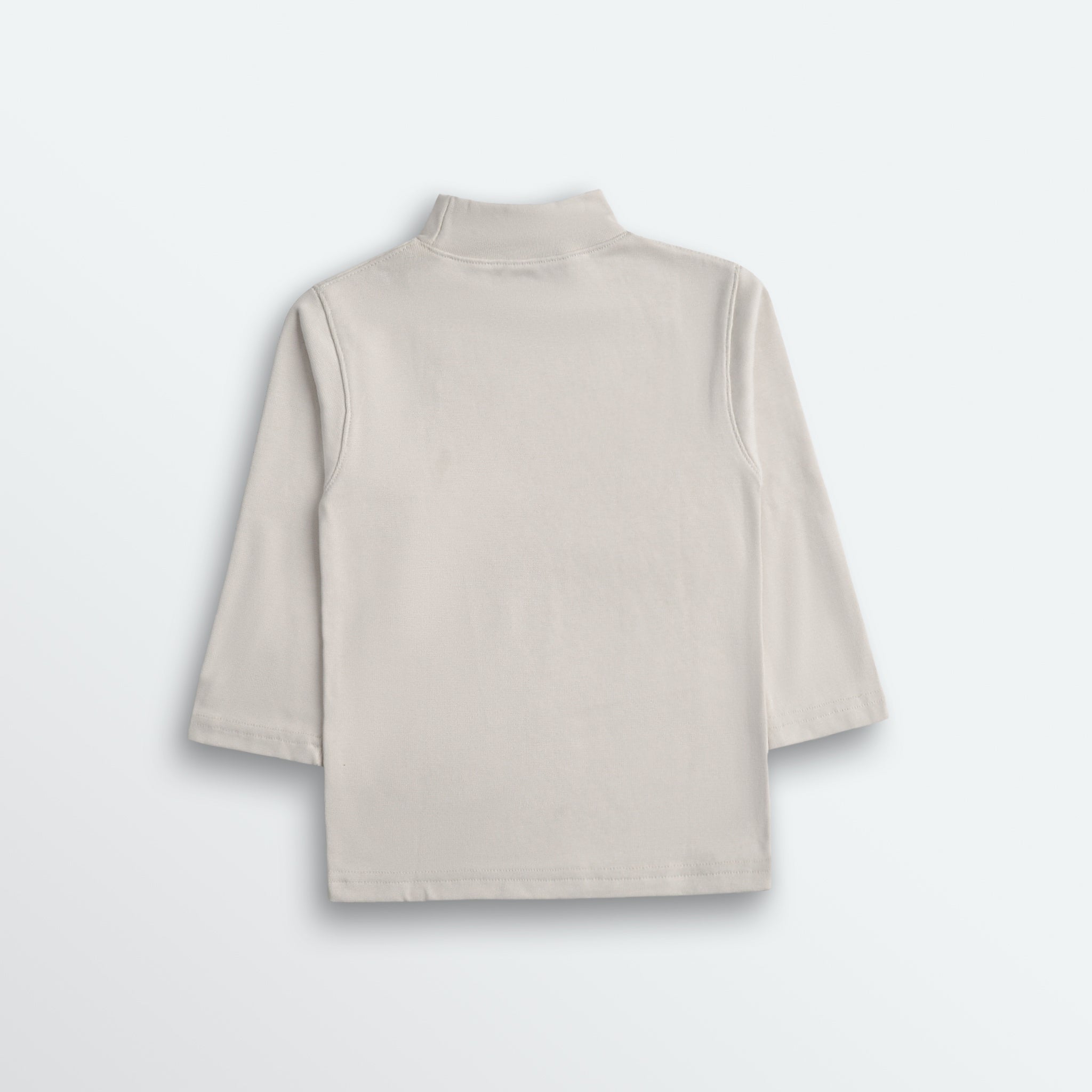 Cream Mock Neck
