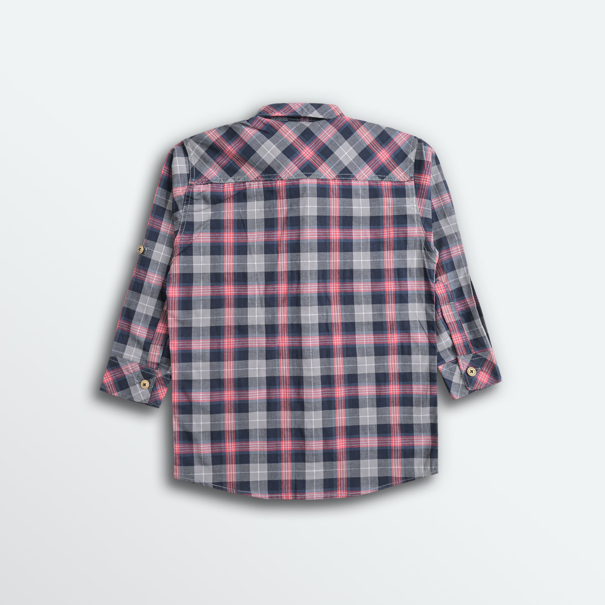 Multi Checkered Full Sleeves Shirt