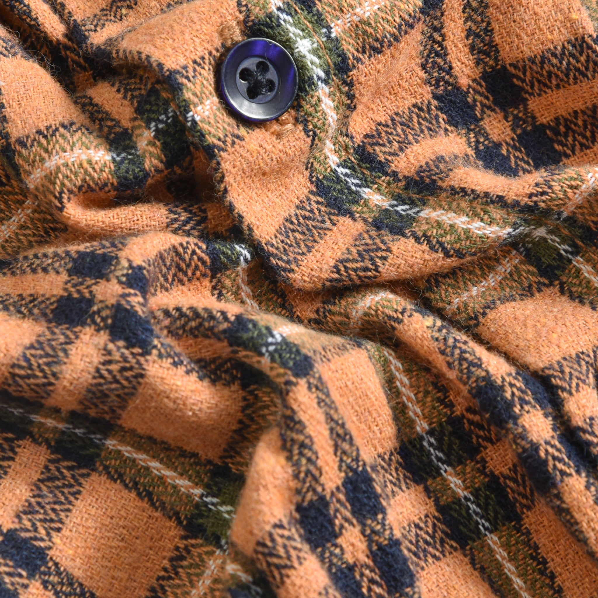Checkered Flannel Romper Shirt