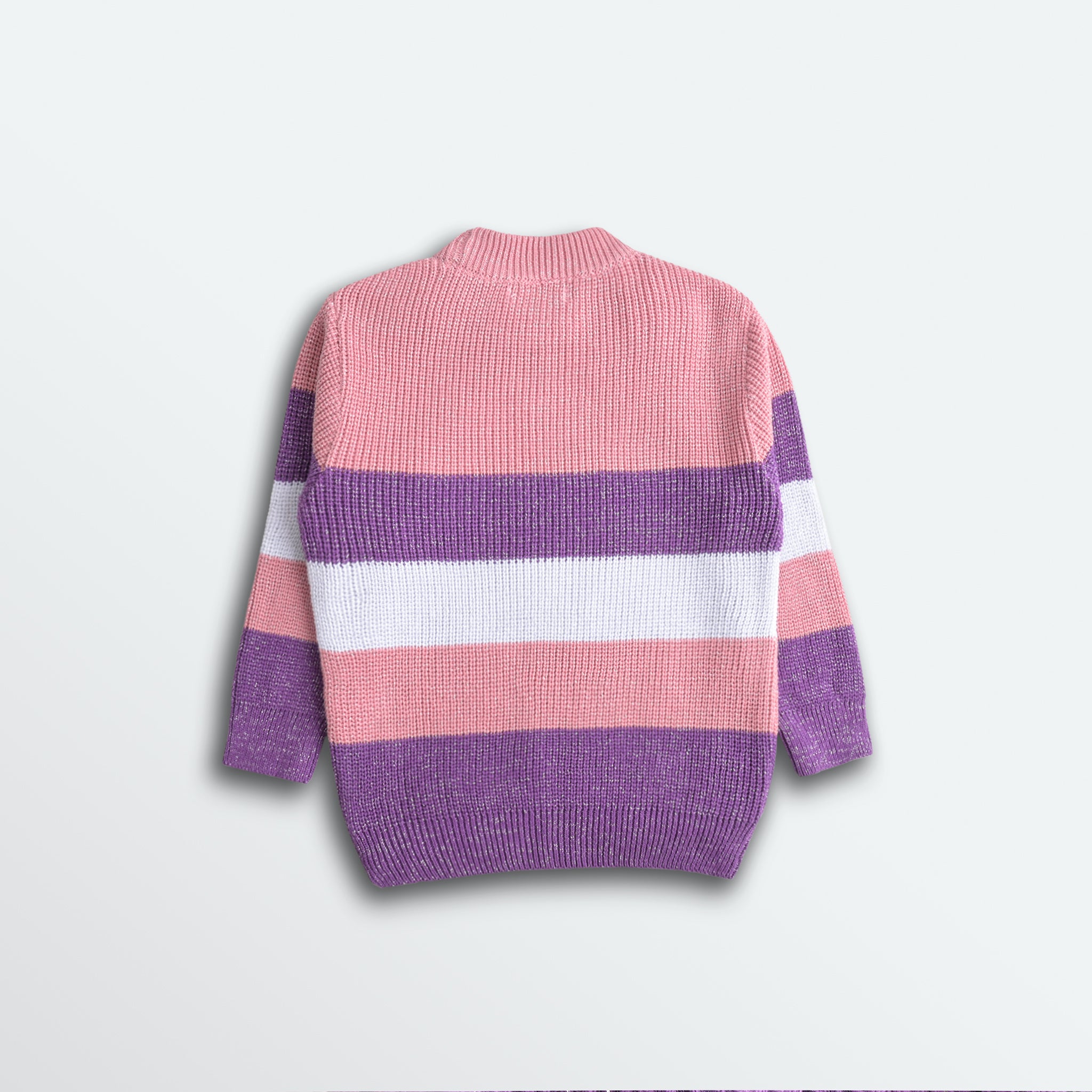 Floral Embroidered Mockneck Sweater