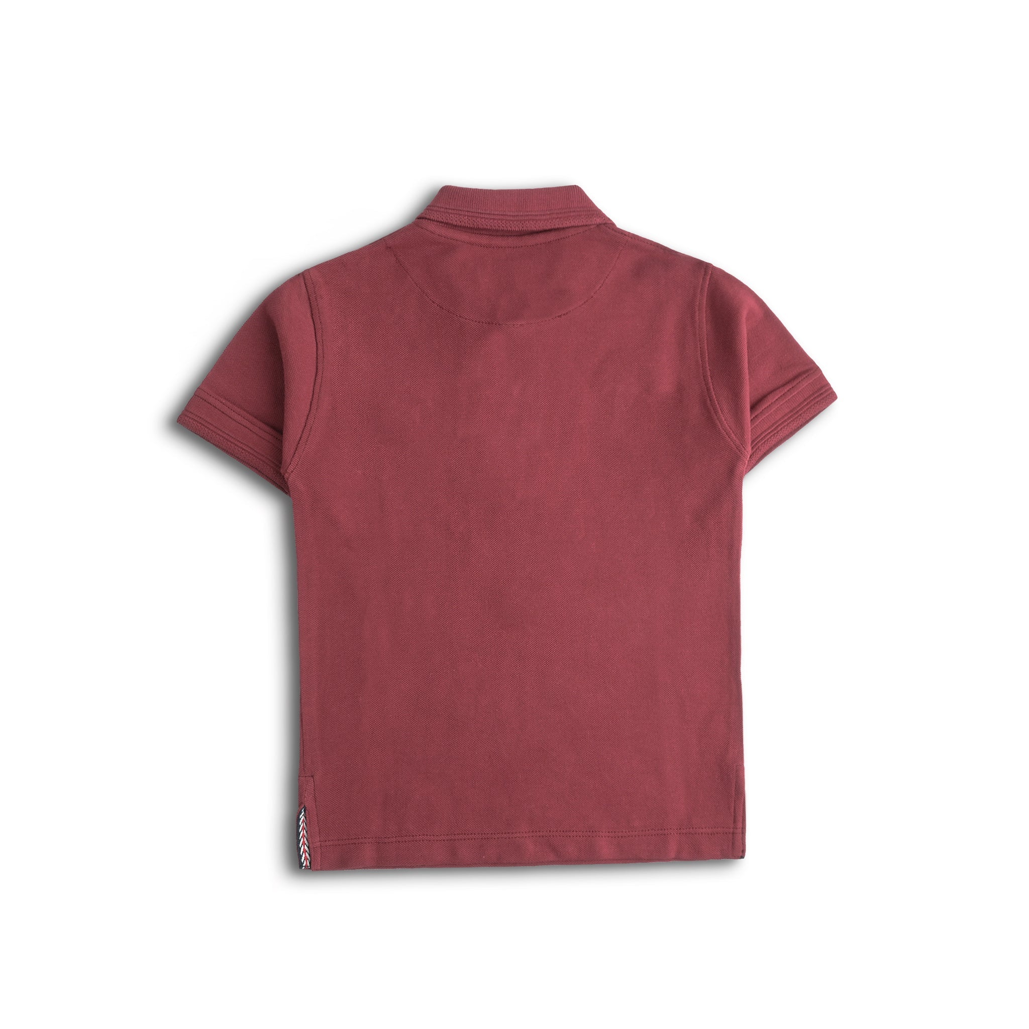 Maroon Palm Trees Polo Shirt
