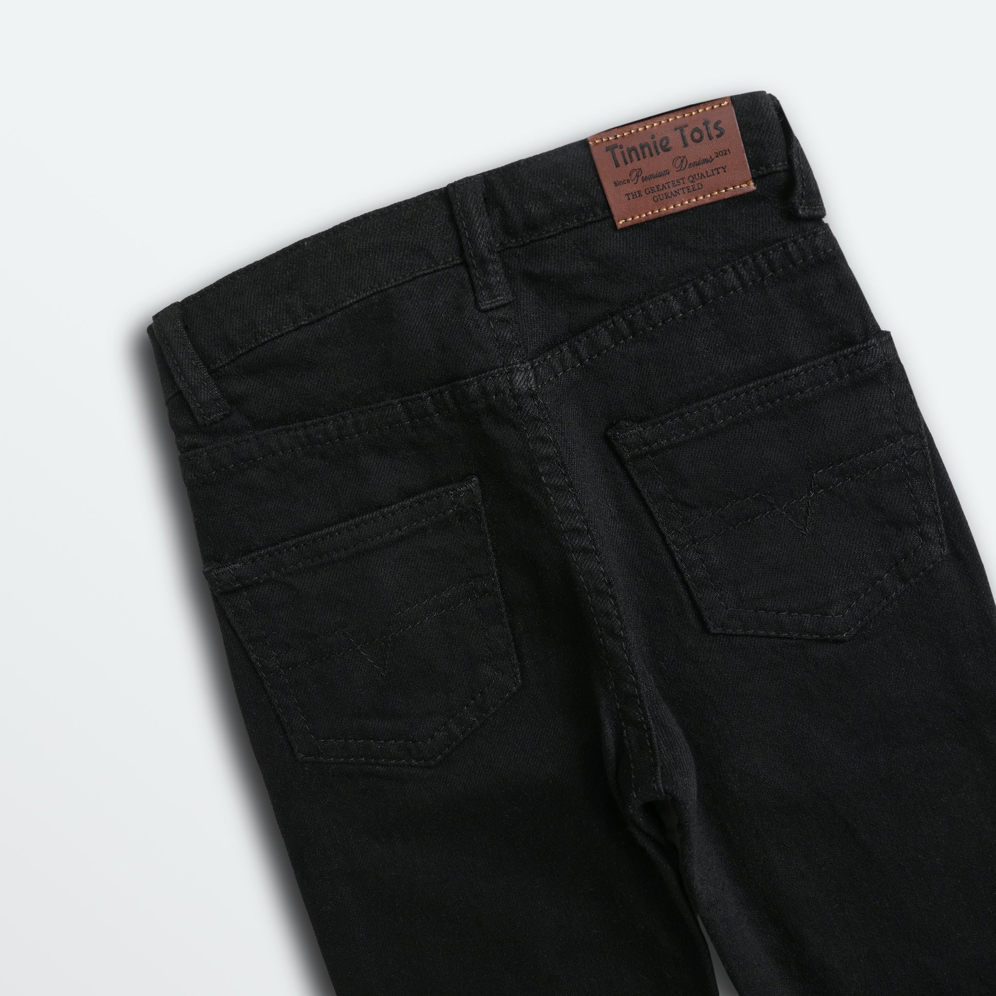 Jet Black Boys Jeans