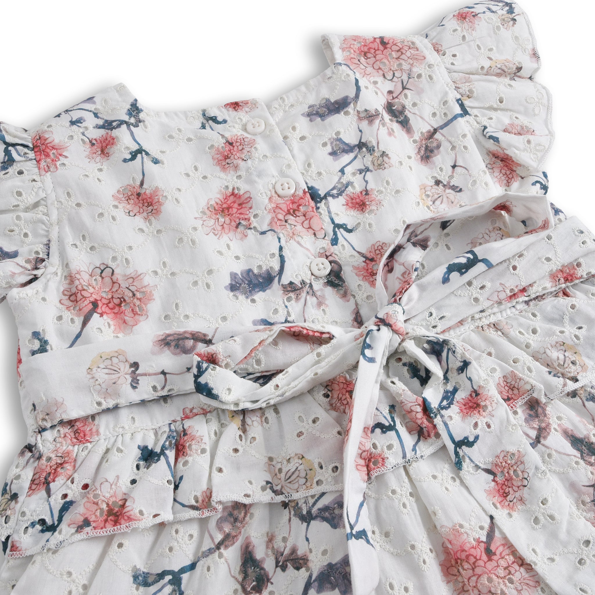 Floral Chikankari Dress