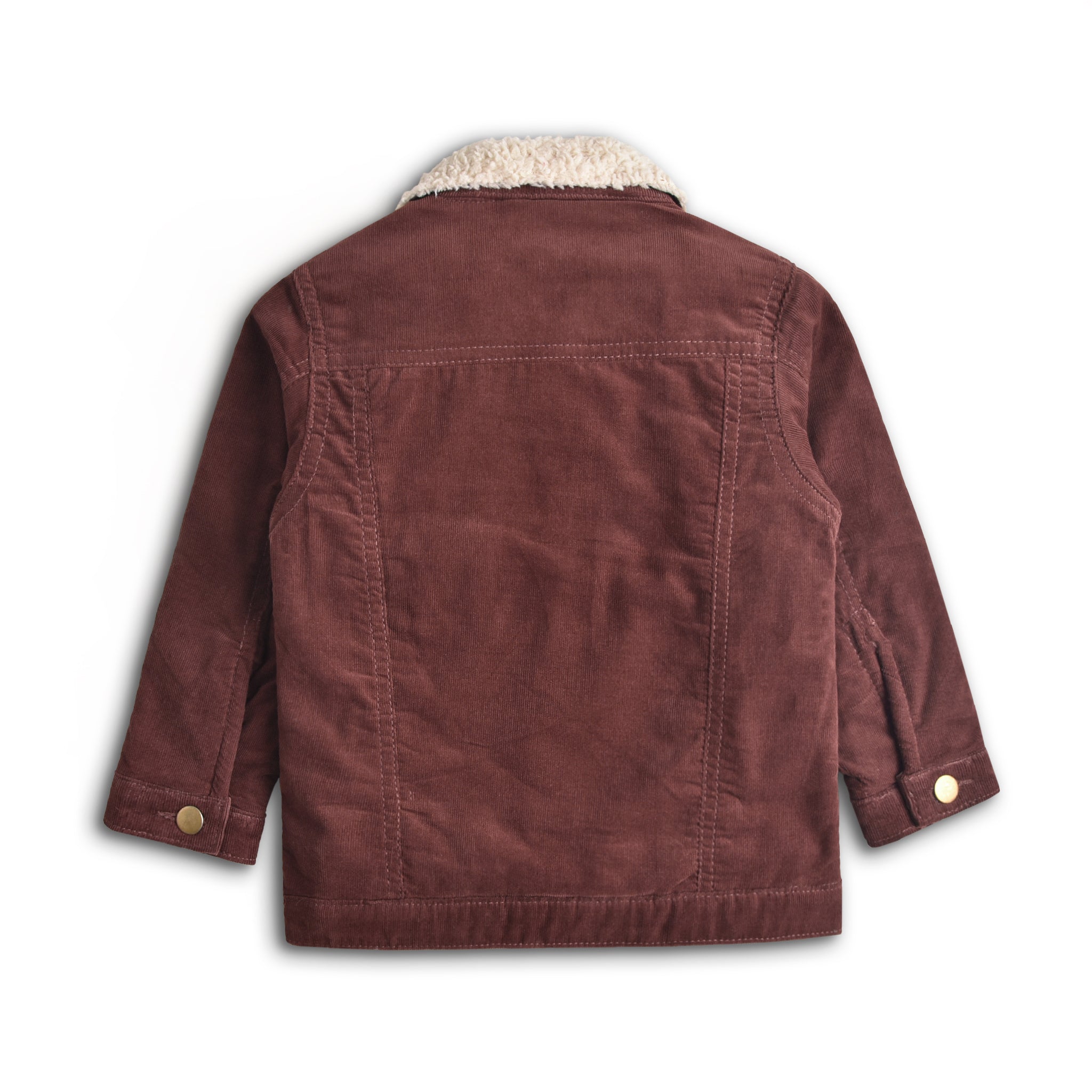 Brown Sherpa Corduroy Jacket
