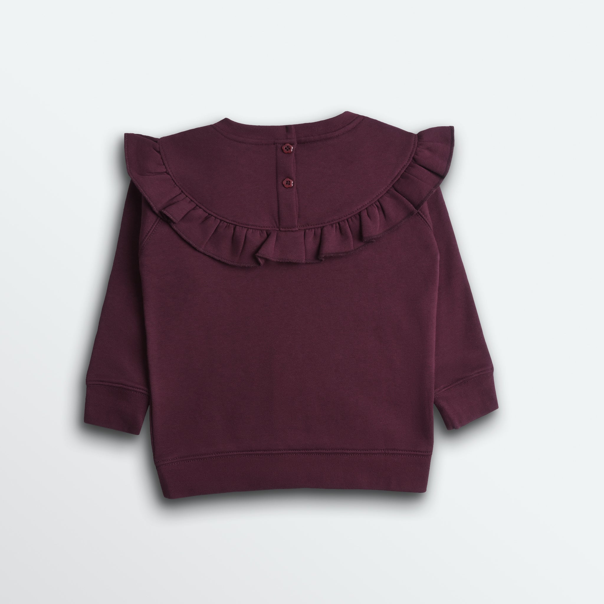 Floral Embroidered Fleece Set (2pc)