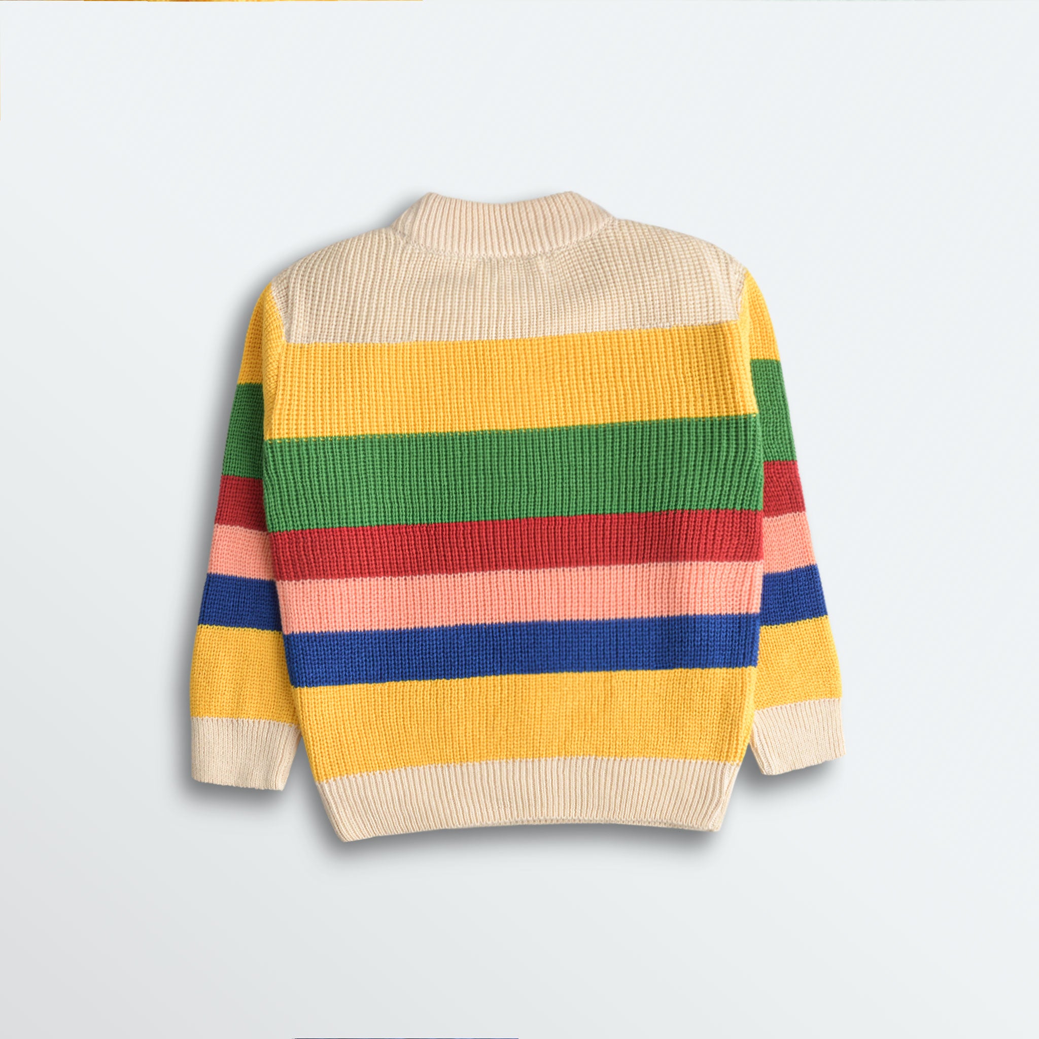 Rainbow Mockneck Sweater