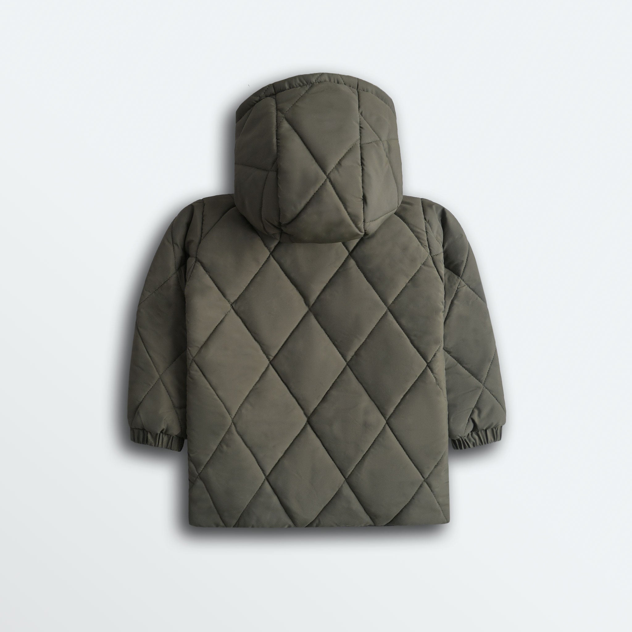 Olive Green Puffer Jacket