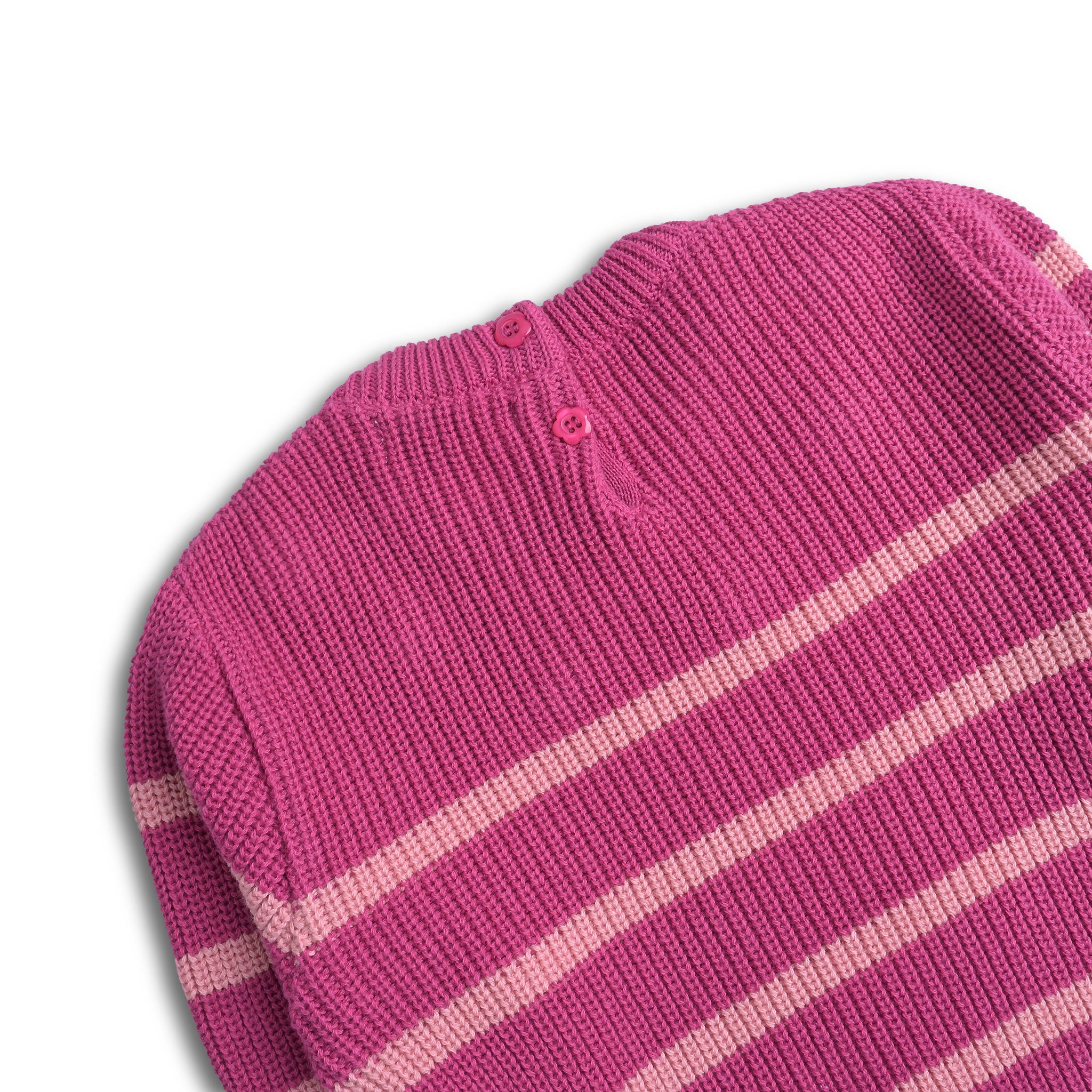 Floral Pink Crochet Sweater Set (2pc)