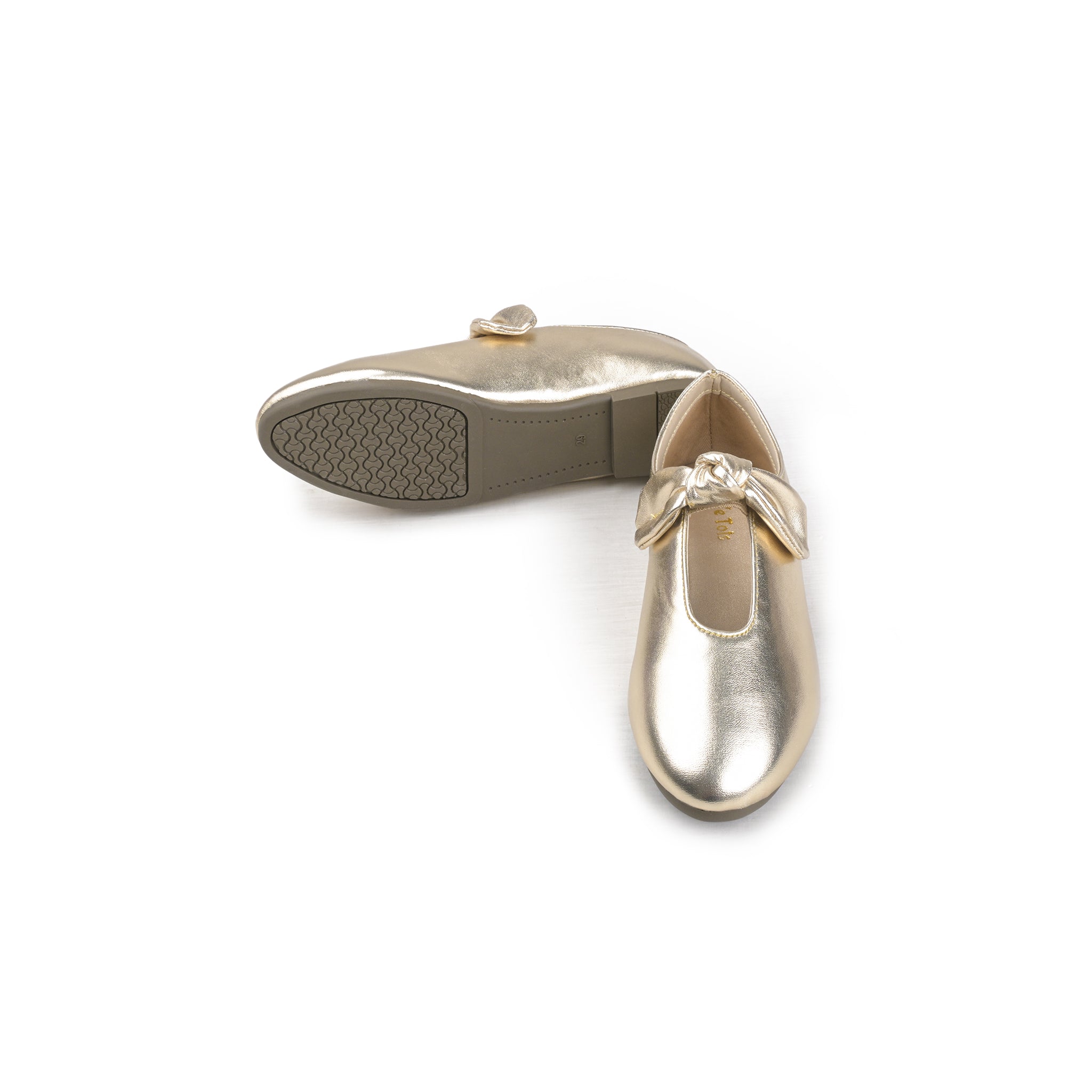 Golden high-fashion Pumps