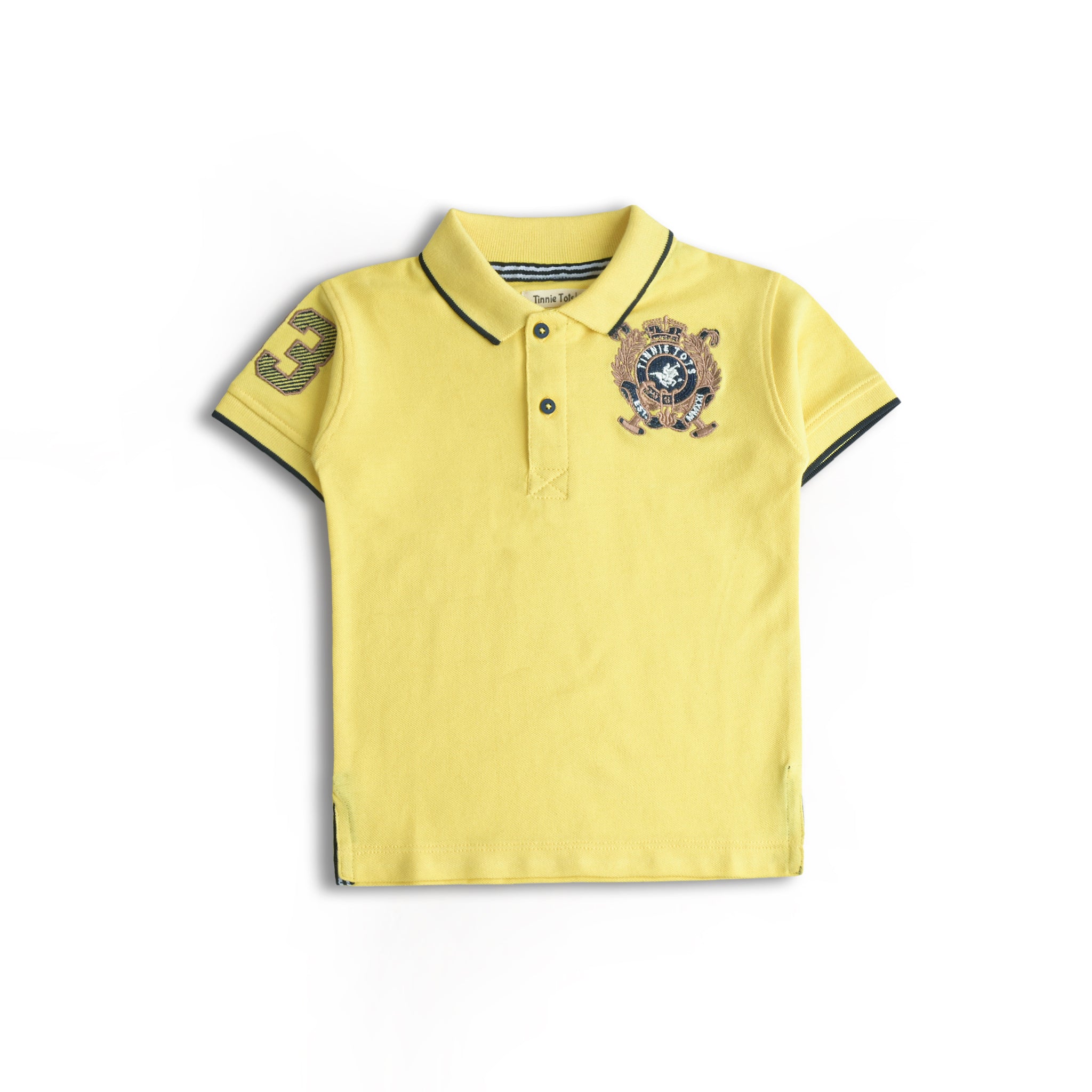 Yellow Signature Polo 2Pc Set