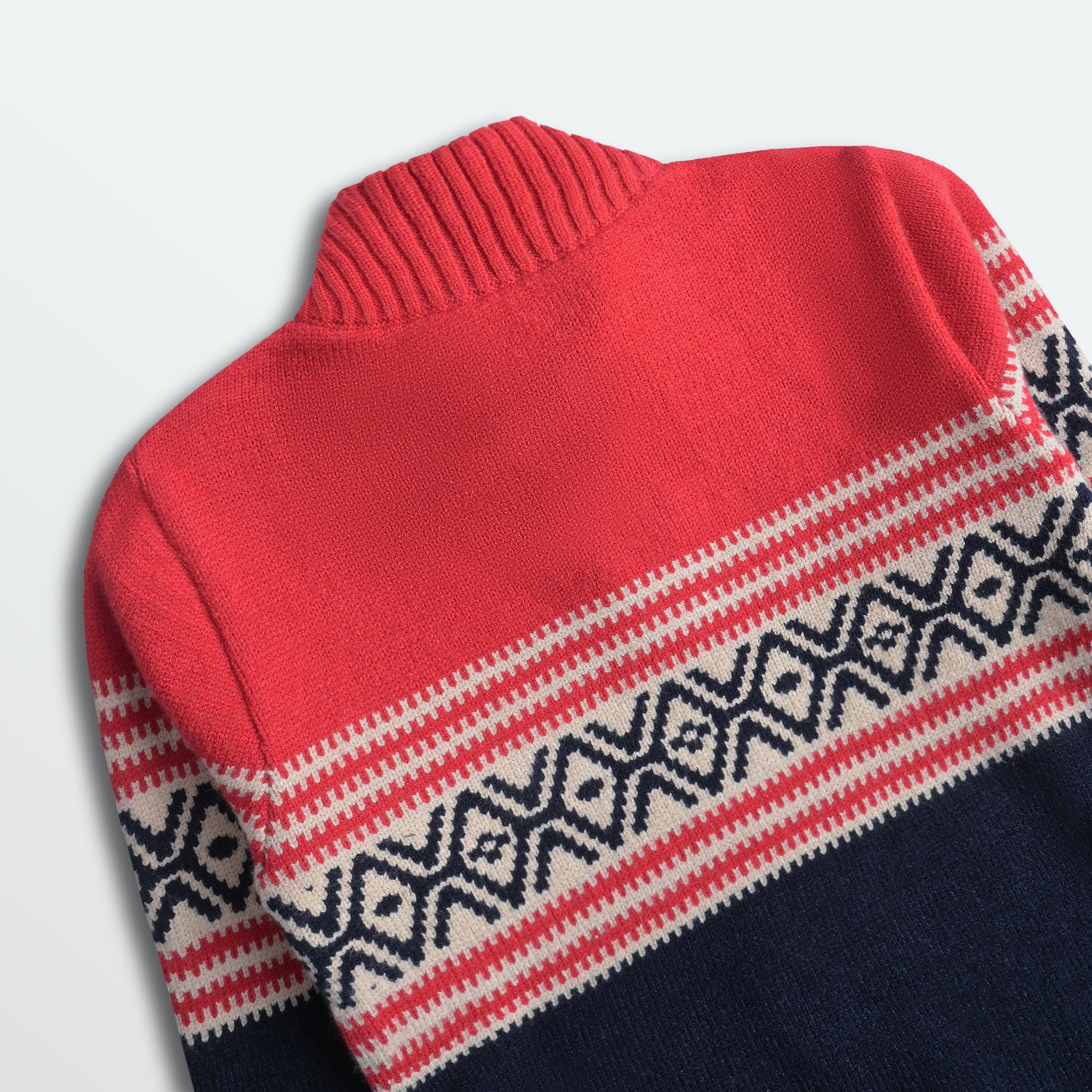 Windsor Jacquard Knitted Sweater