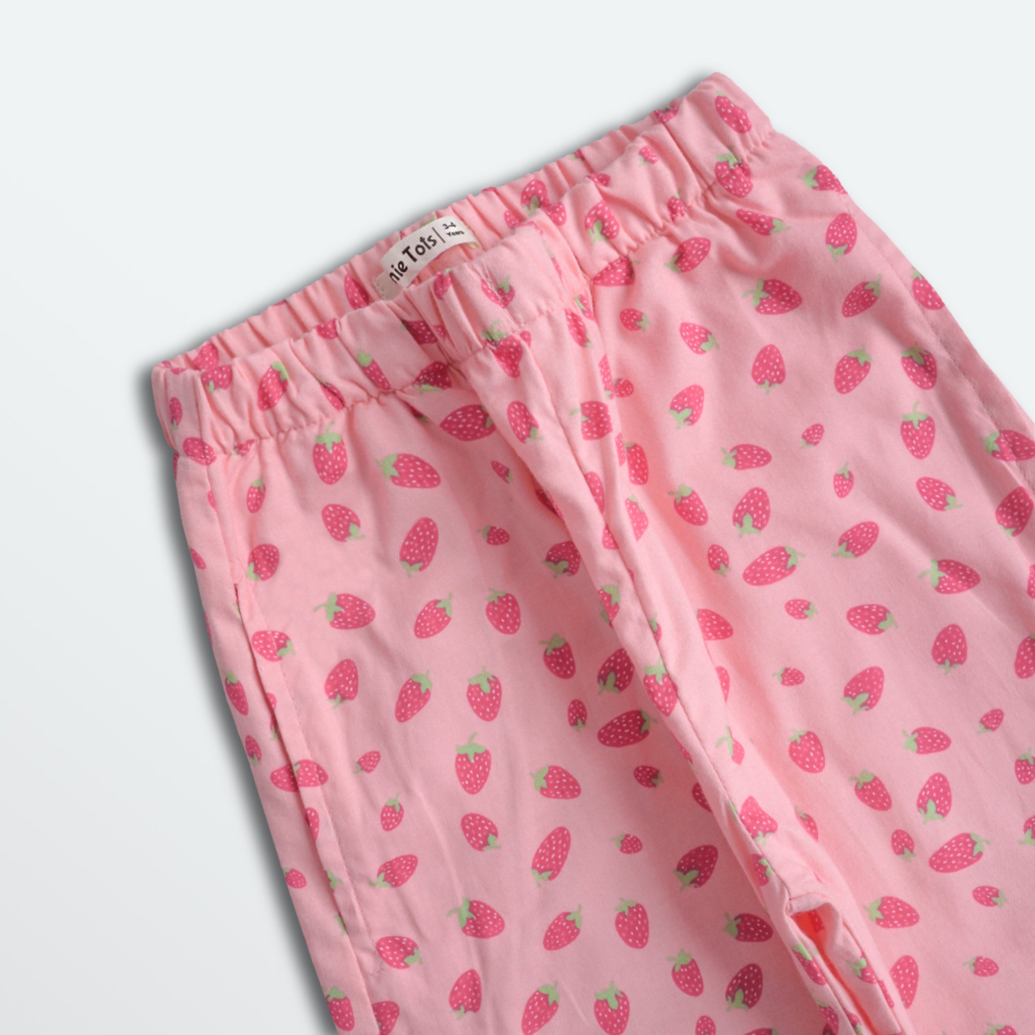 Strawberries Love Flannel Pajamas