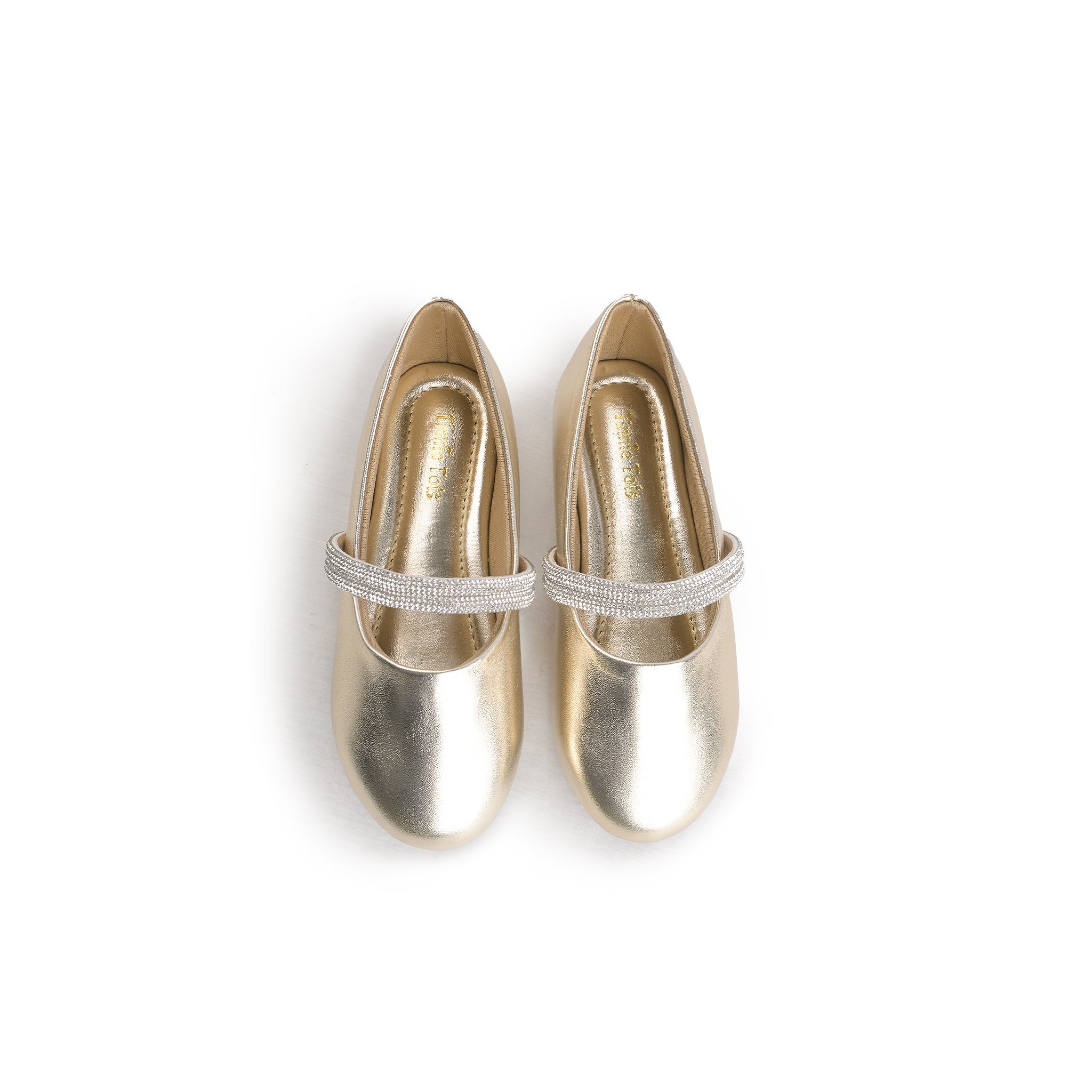 Soft Gold Embellished Pumps