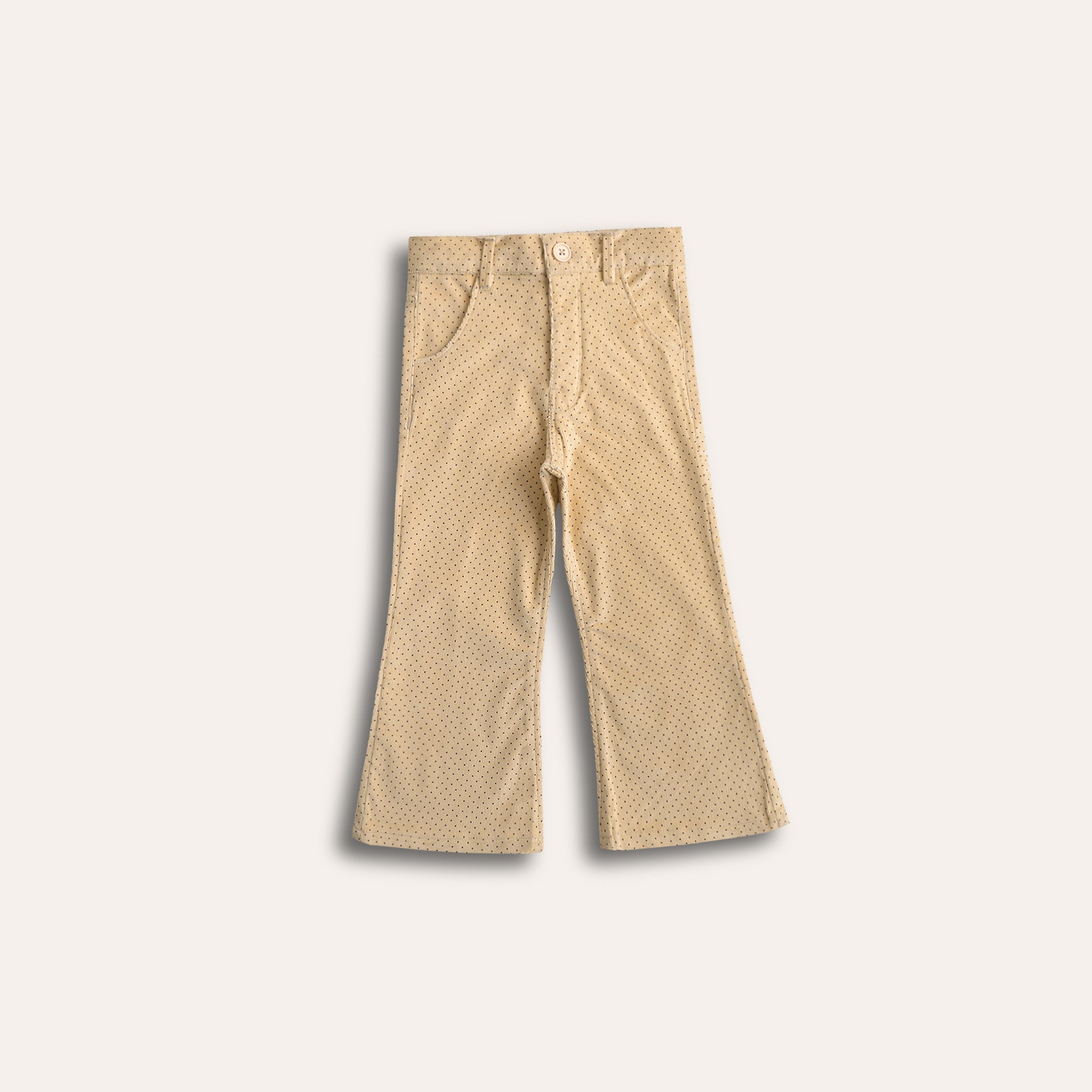 Skin Polka Corduroy Bell Bottom Pants