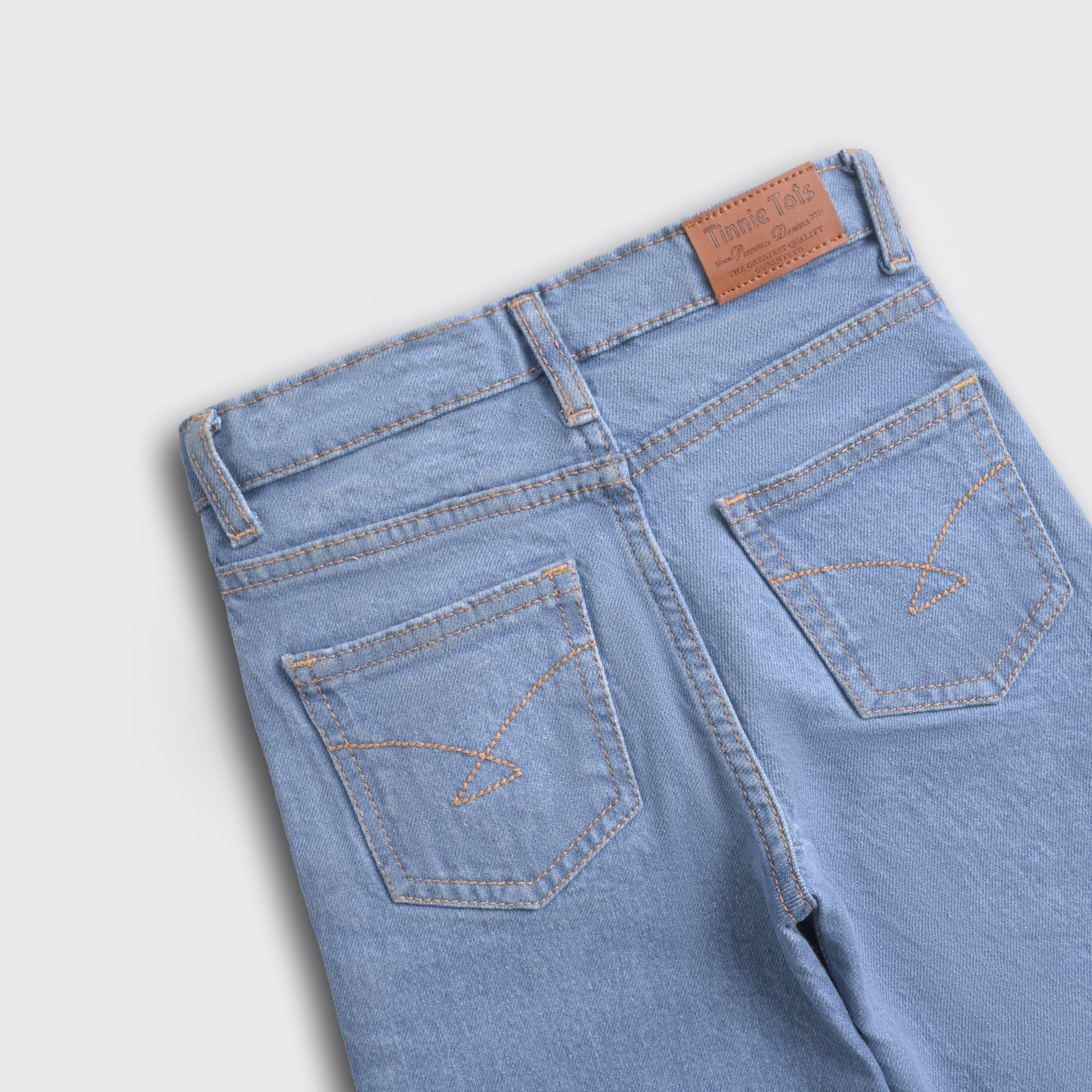 Floral Patchwork Wide Leg Jeans