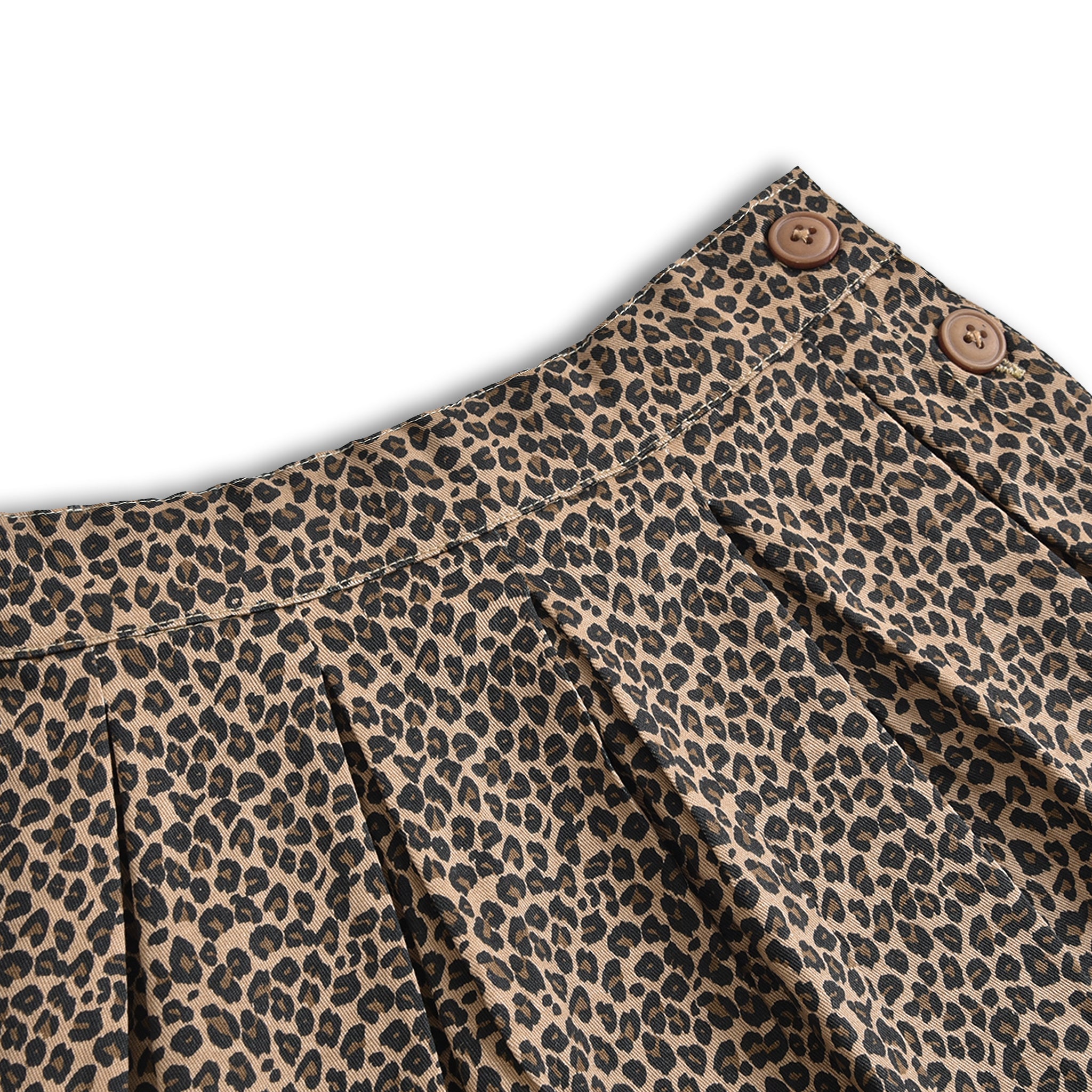 Leopard Skirt 2Pc Set