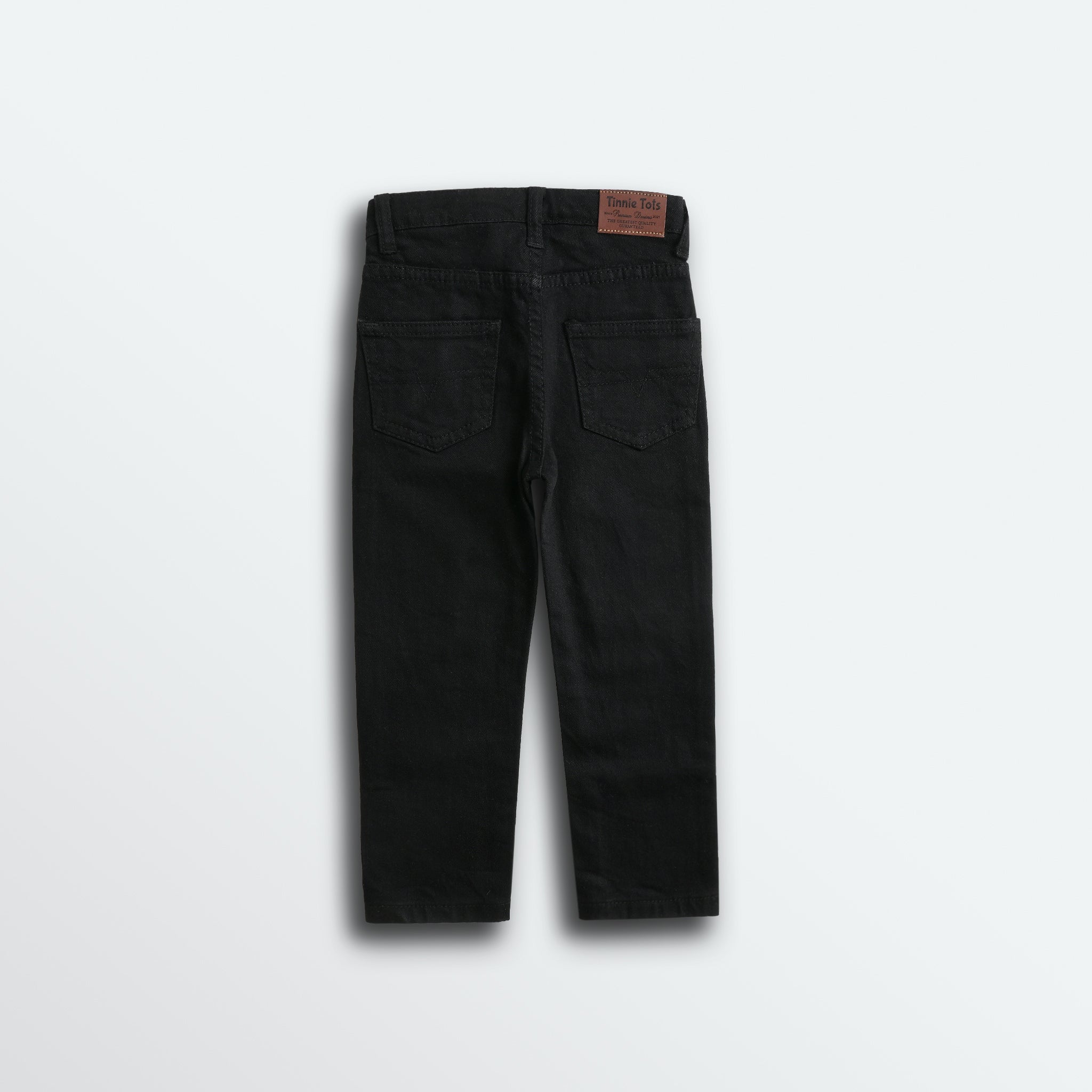 Jet Black Boys Jeans