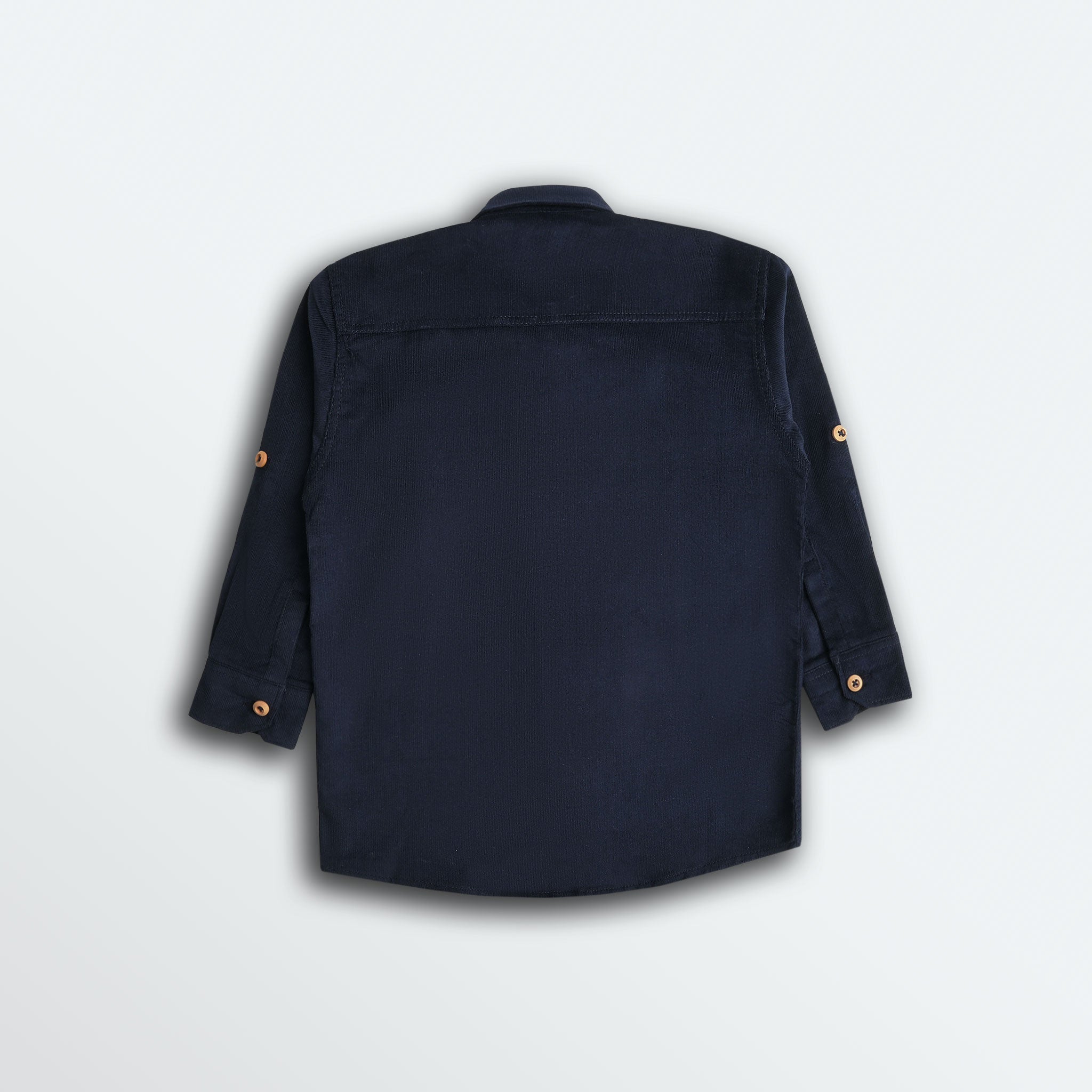 Navy Blue Corduroy Shirt