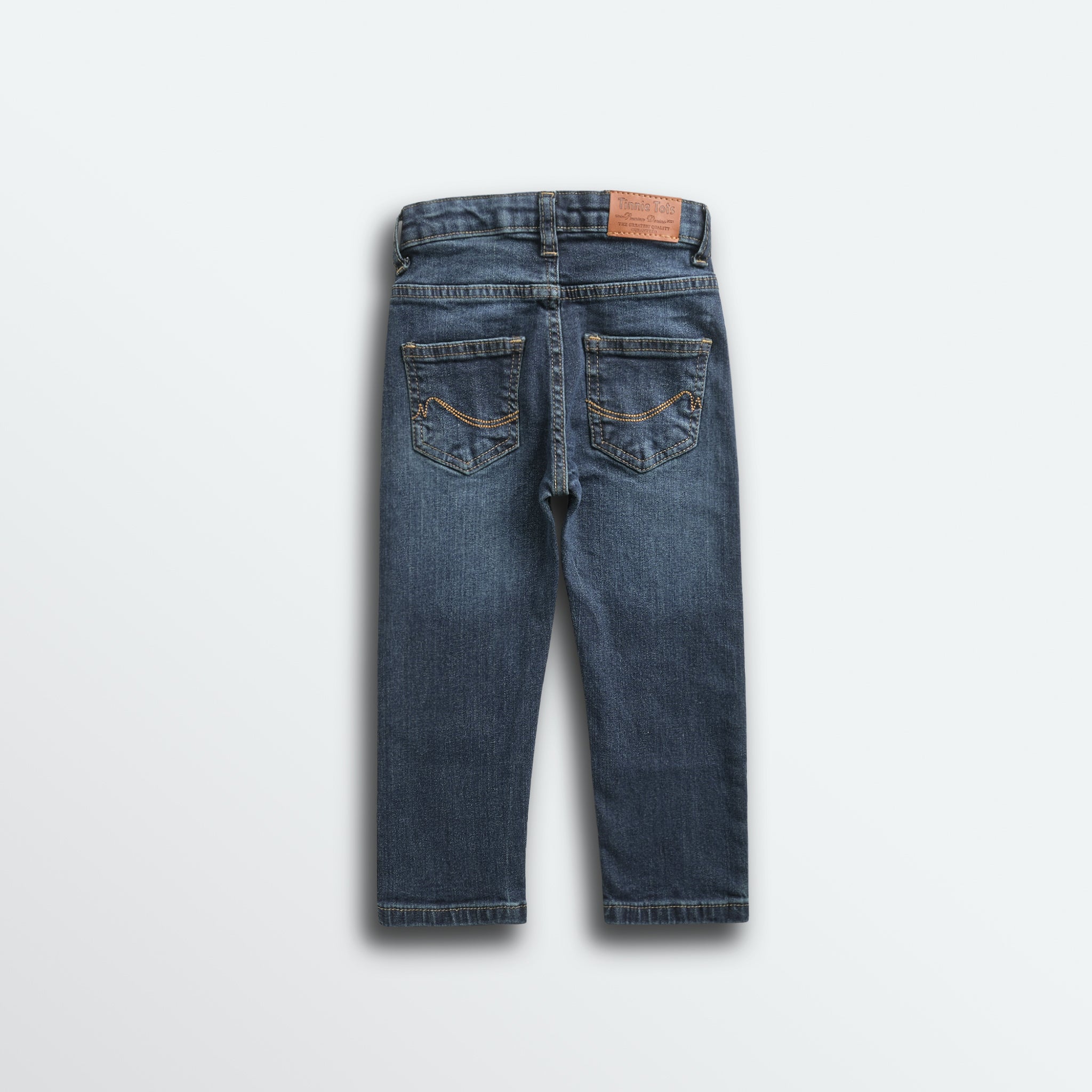 Mid Aqua Blue Boys Jeans