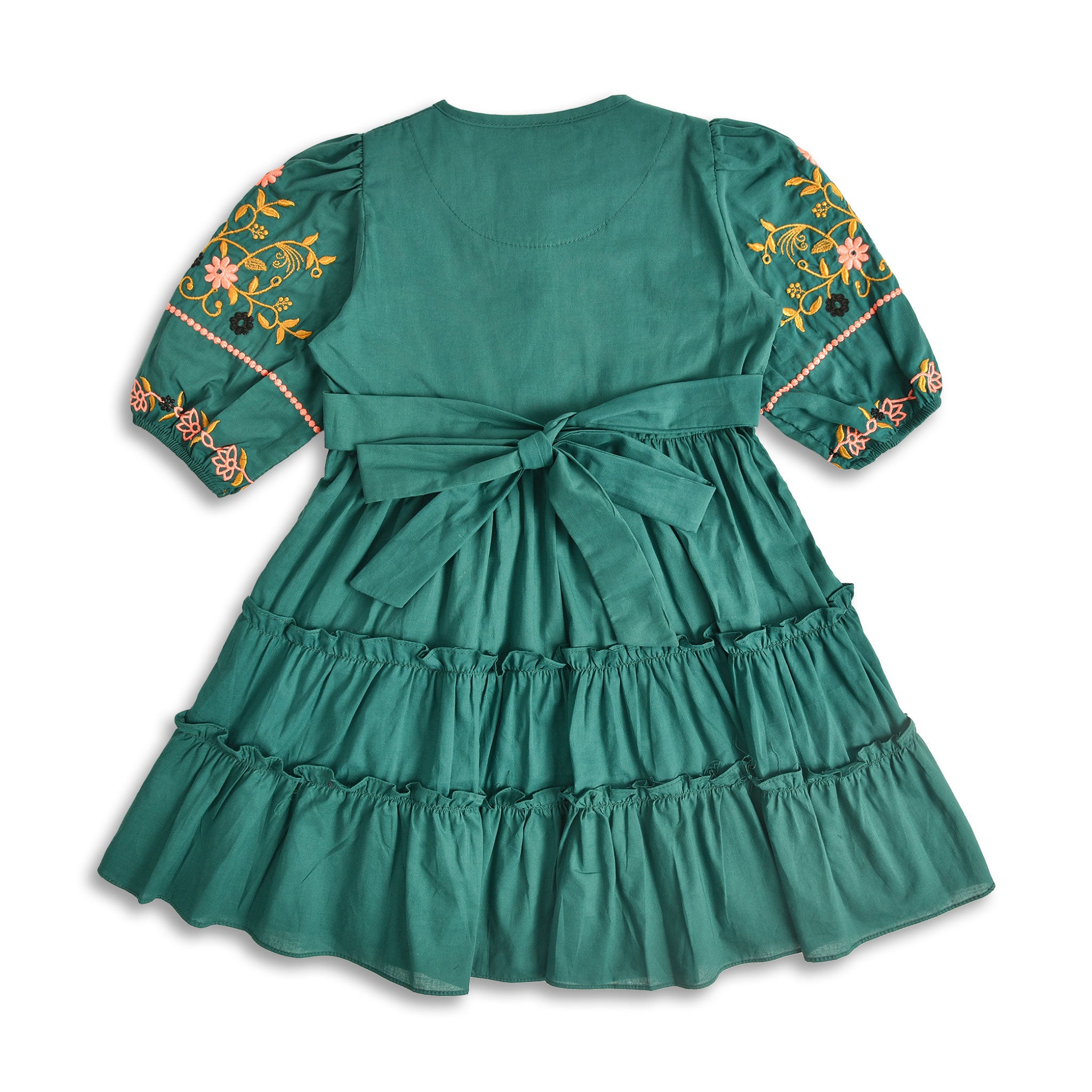 Green Ethnic Dress