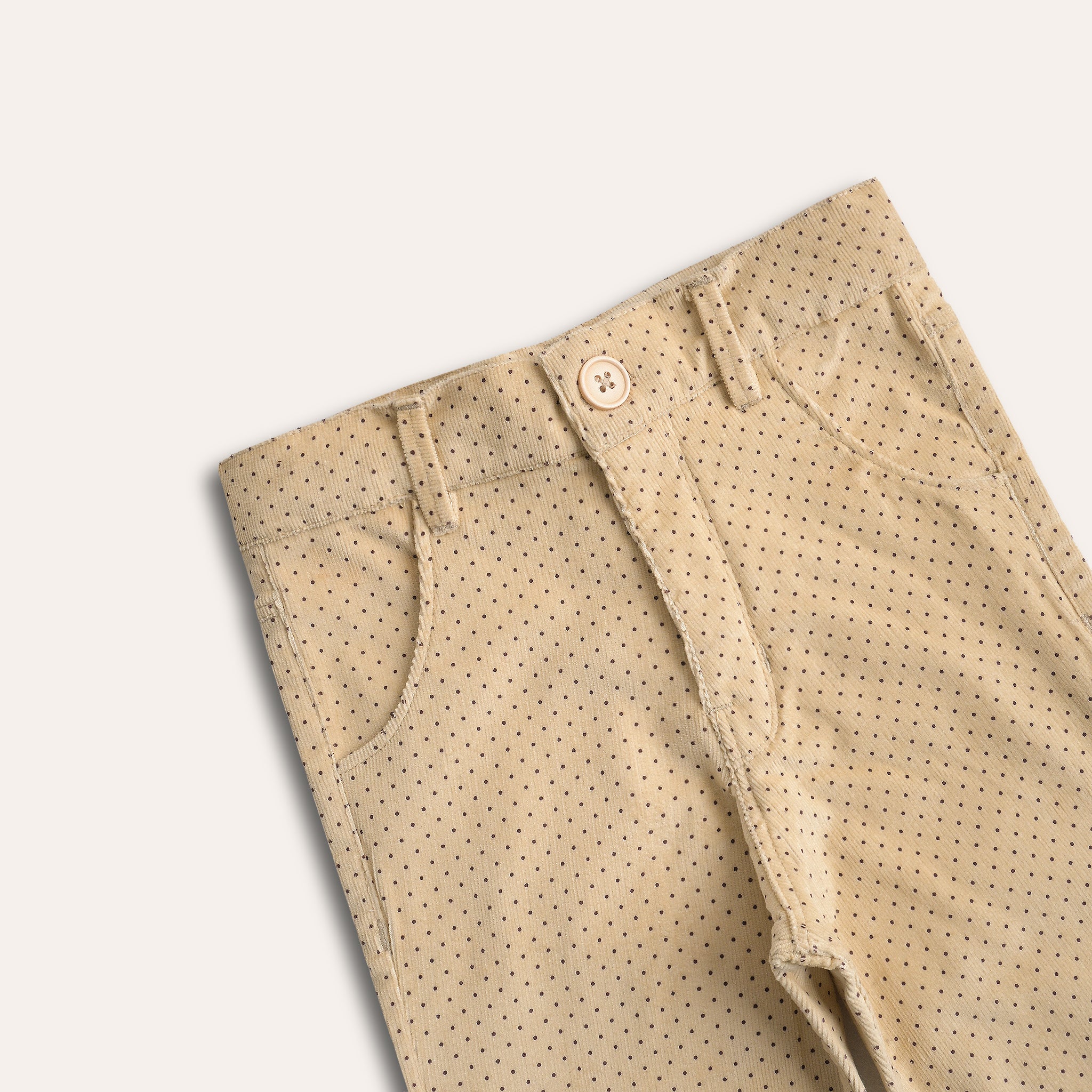Skin Polka Corduroy Bell Bottom Pants