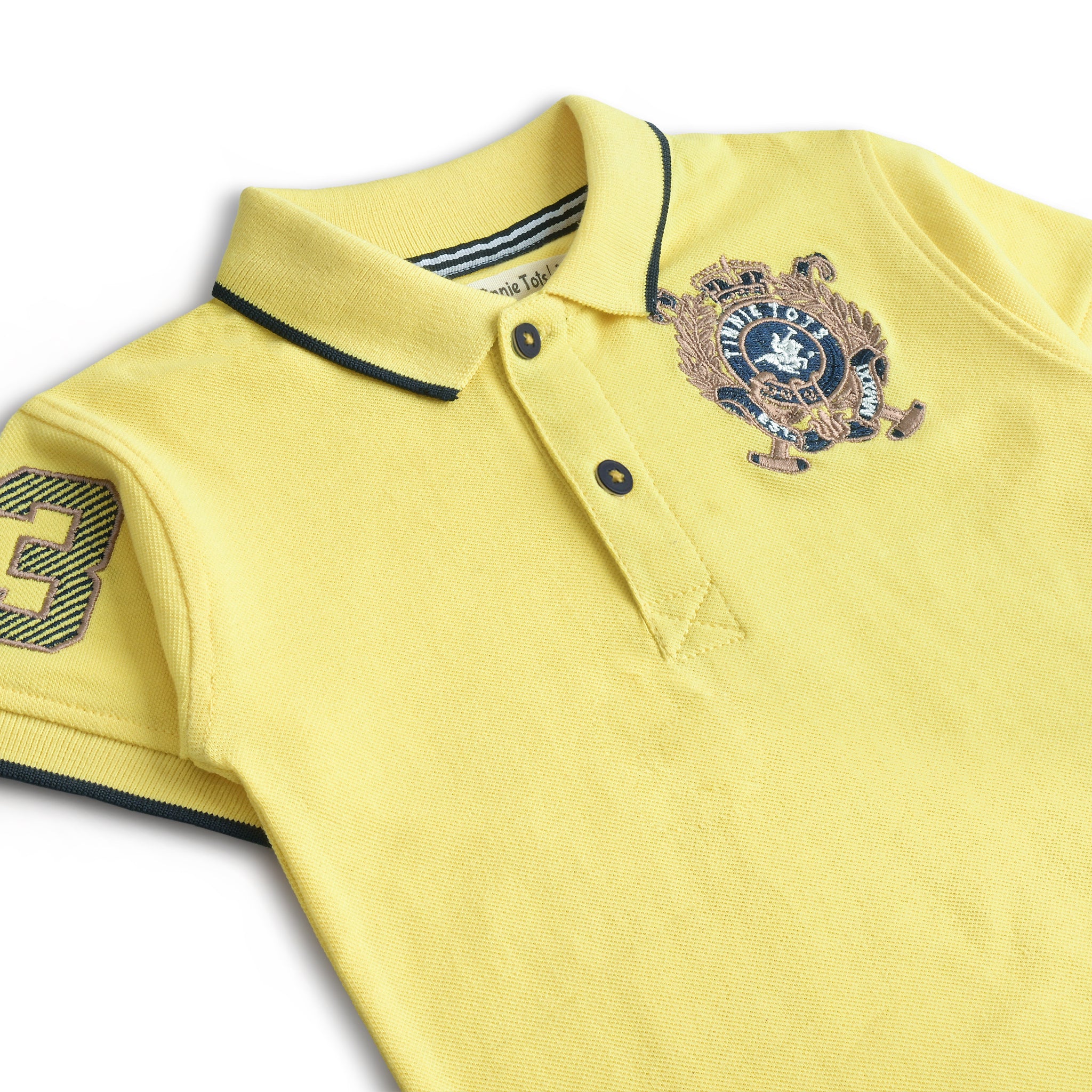 Yellow Signature Polo 2Pc Set