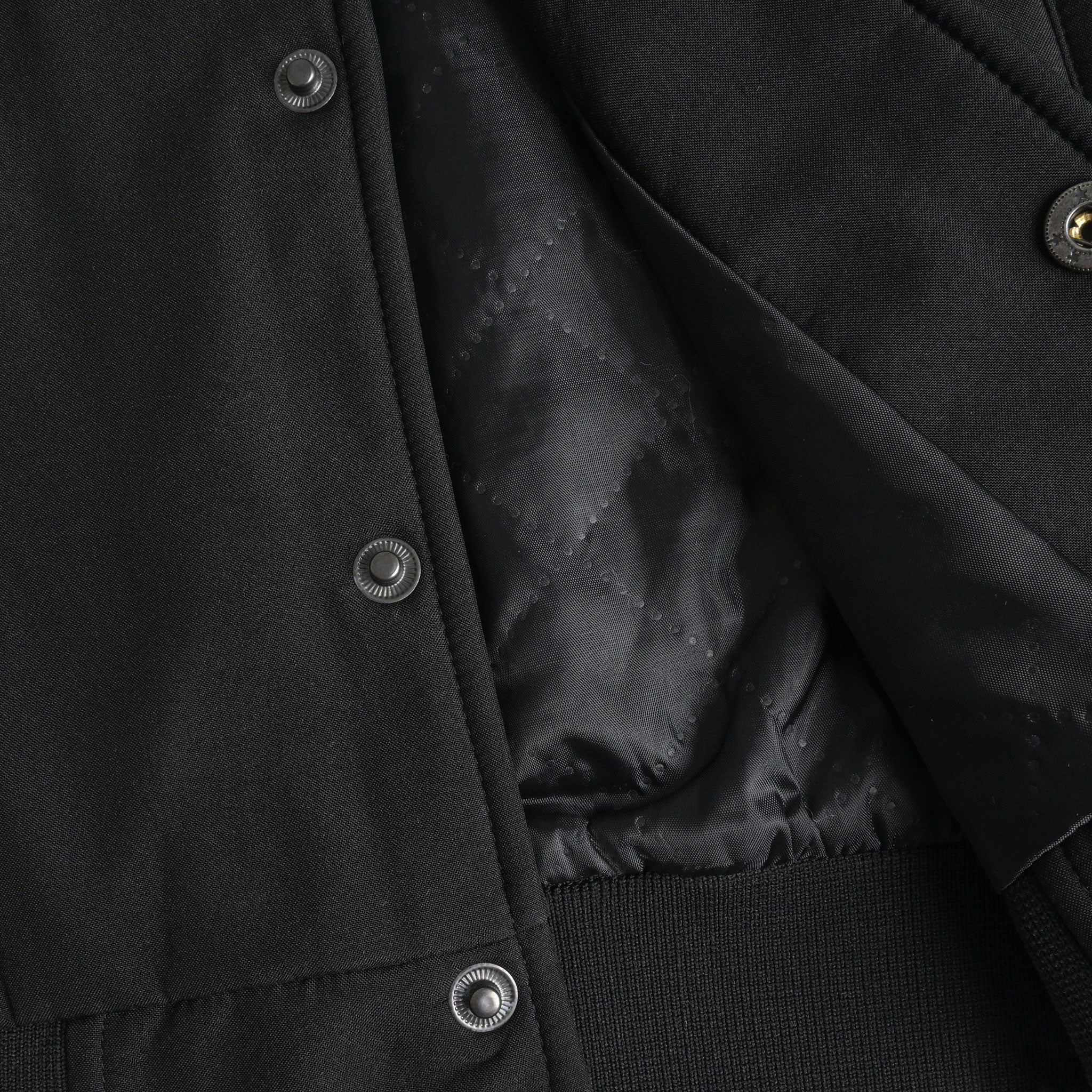Champions Black Bomber Quilted Jacket