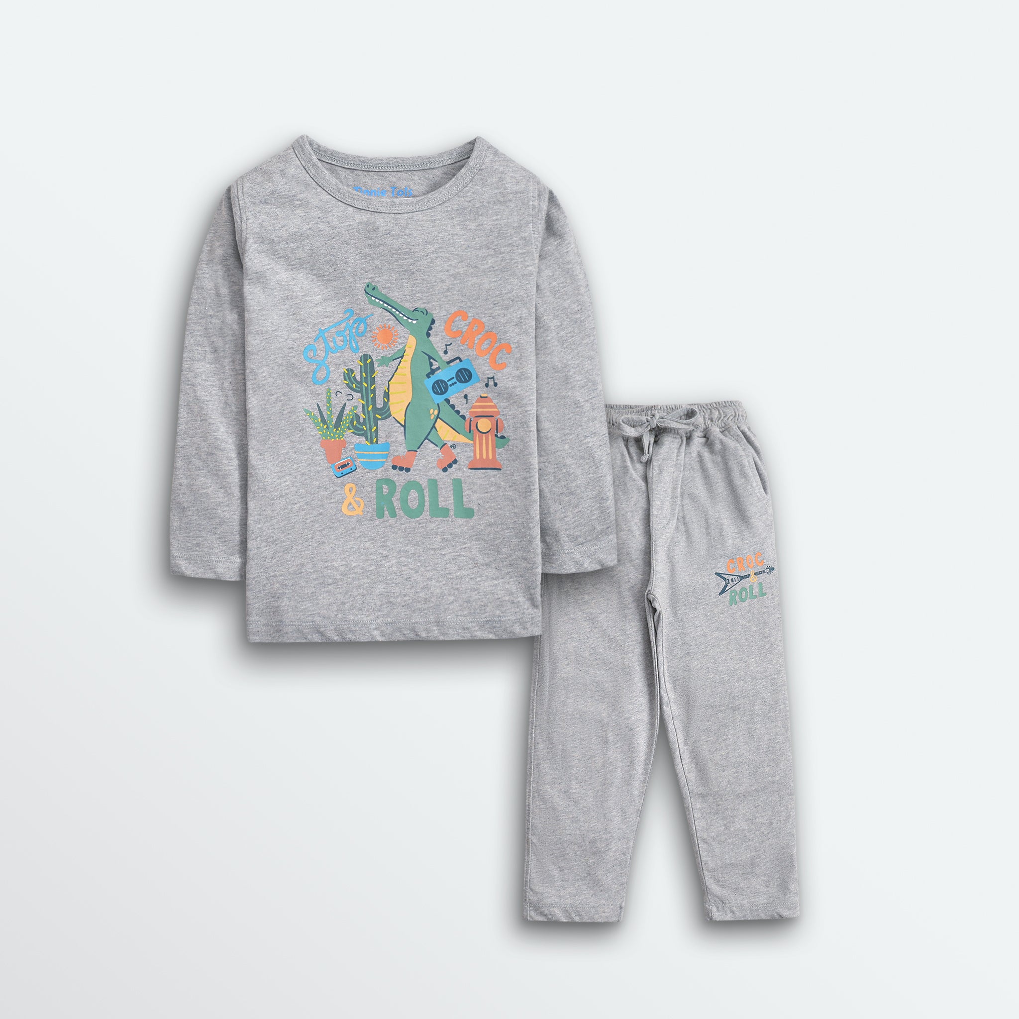 Croc & Roll Pajamas (2pc)