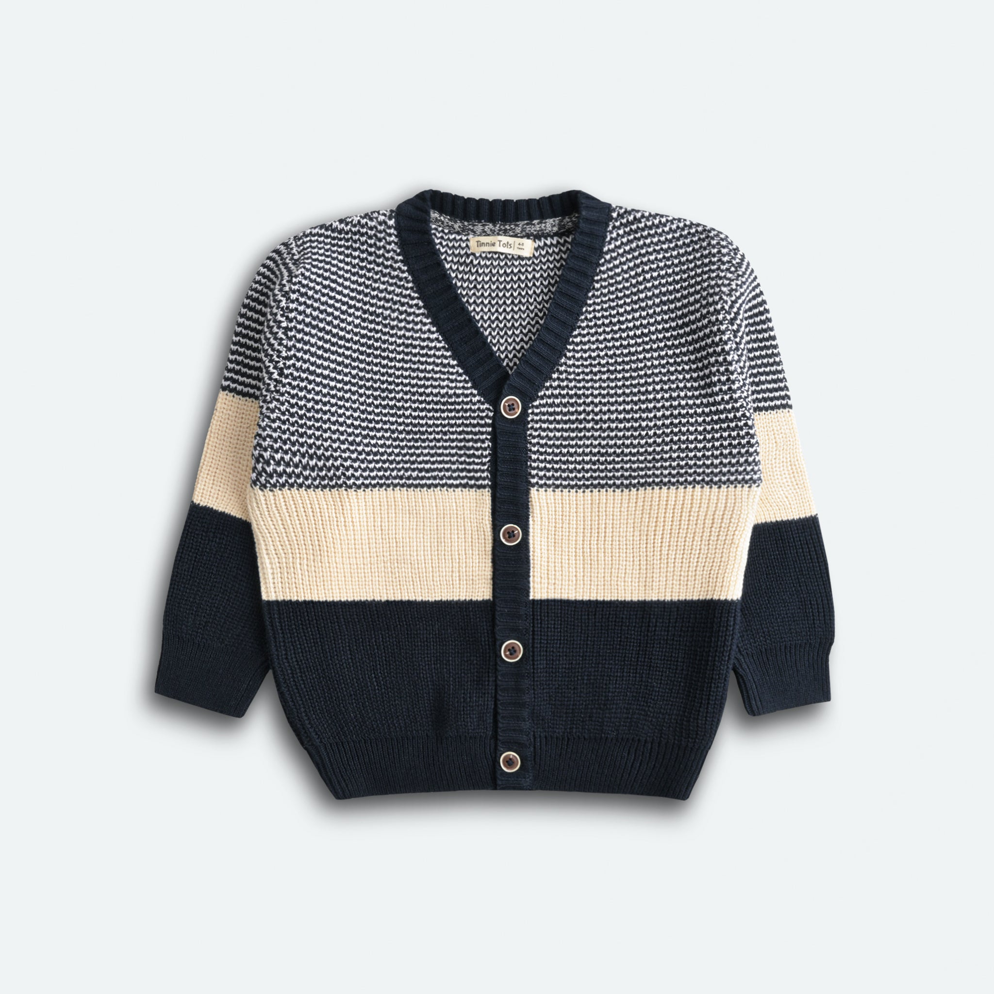 Cunky Knit Oxford Cardigan